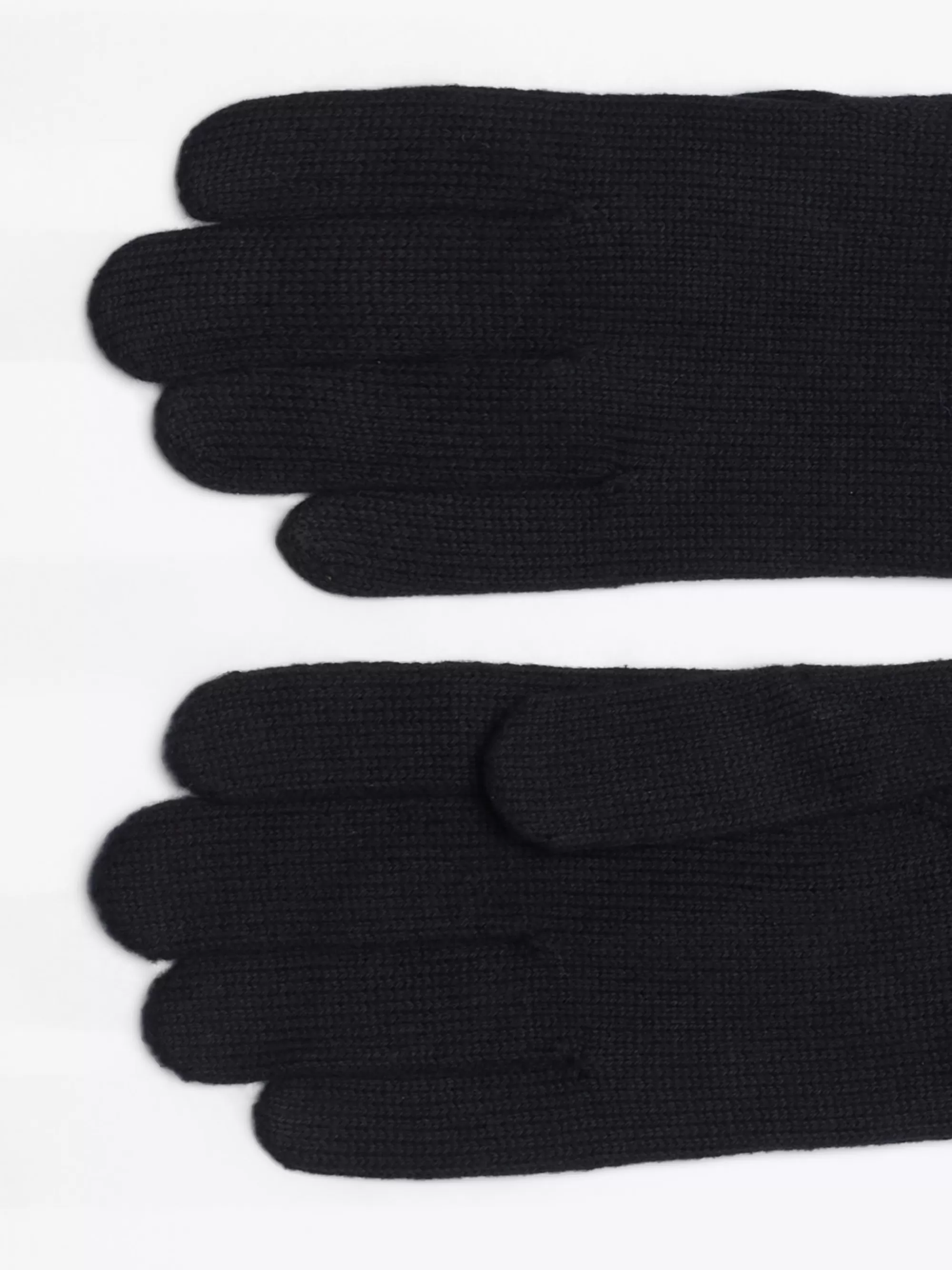 Handschoenen | Mutsen & Sjaals*Tommy Hilfiger Essential Handschoenen Met Kasjmier En Vlag BLACK