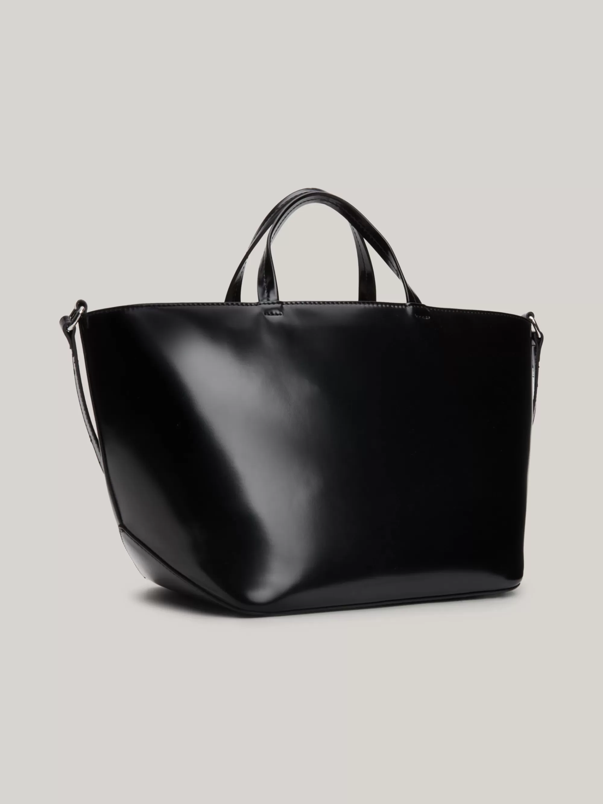 Shoppers*Tommy Hilfiger Essential Kleine Shopper Met Reliëflogo BLACK