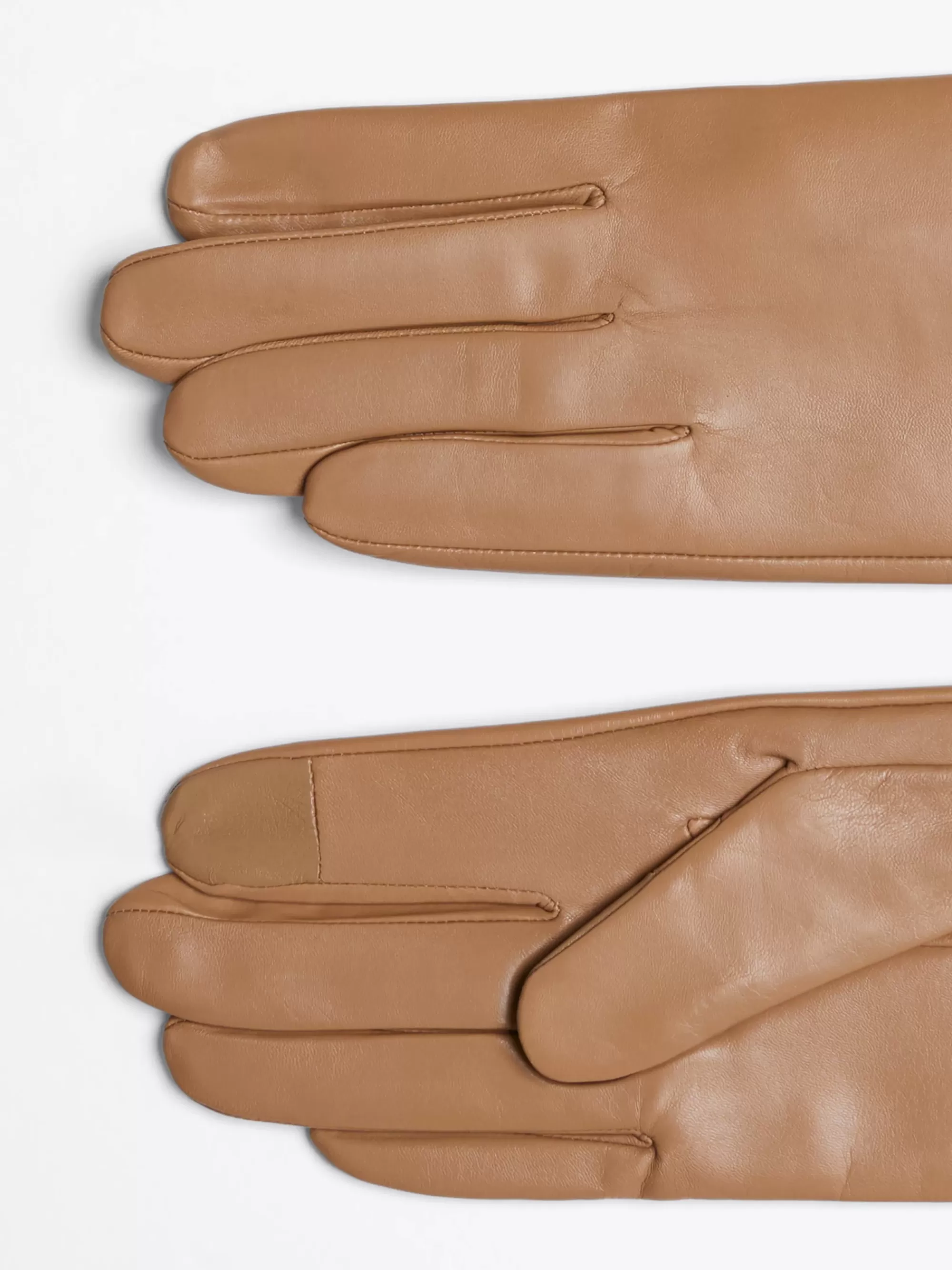Handschoenen | Mutsen & Sjaals*Tommy Hilfiger Essential Leren Handschoenen Met Vlag CAMEL