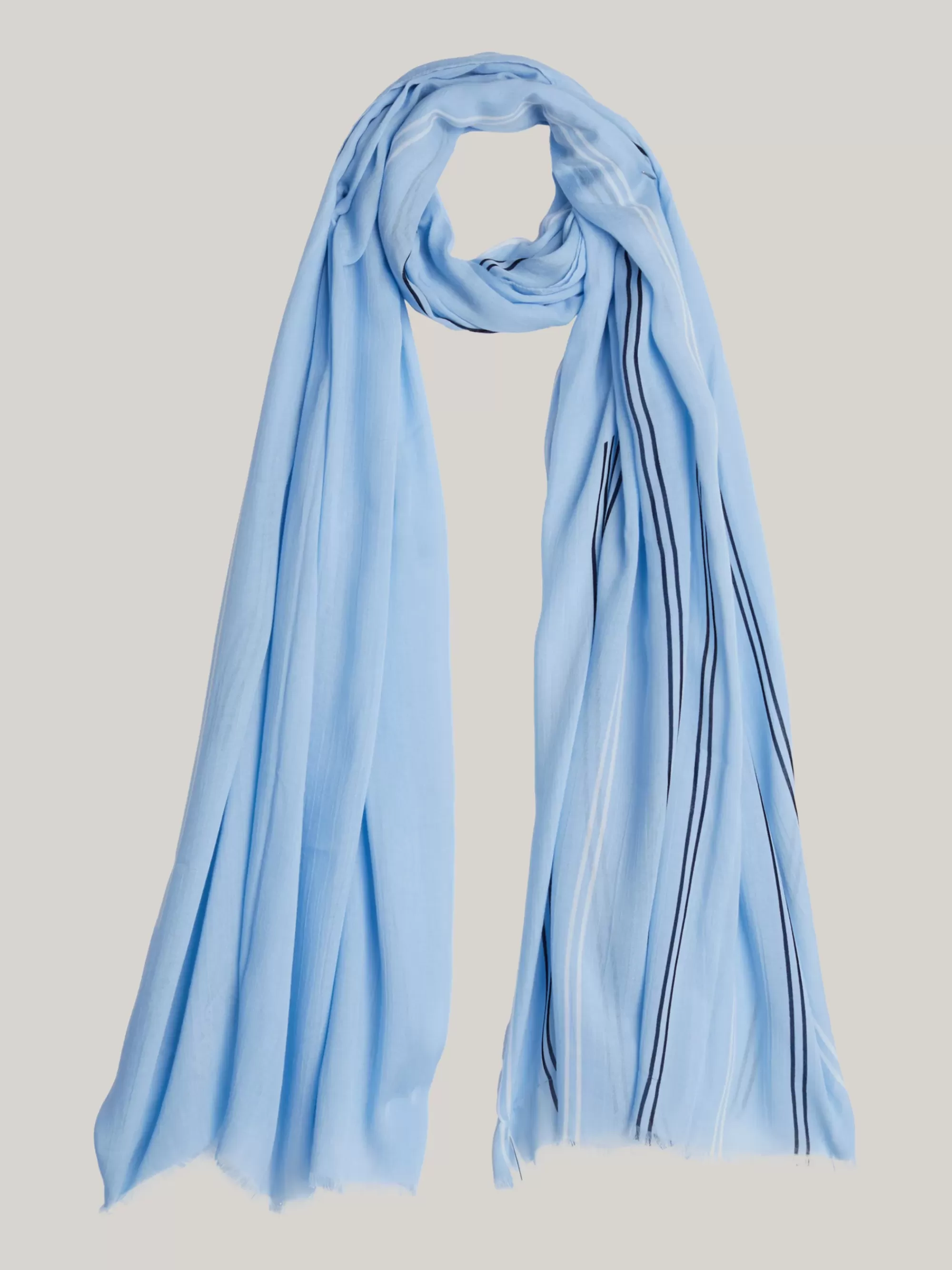 Sjaals | Sjaals*Tommy Hilfiger Essential Lichtgewicht Sjaal VESSEL BLUE