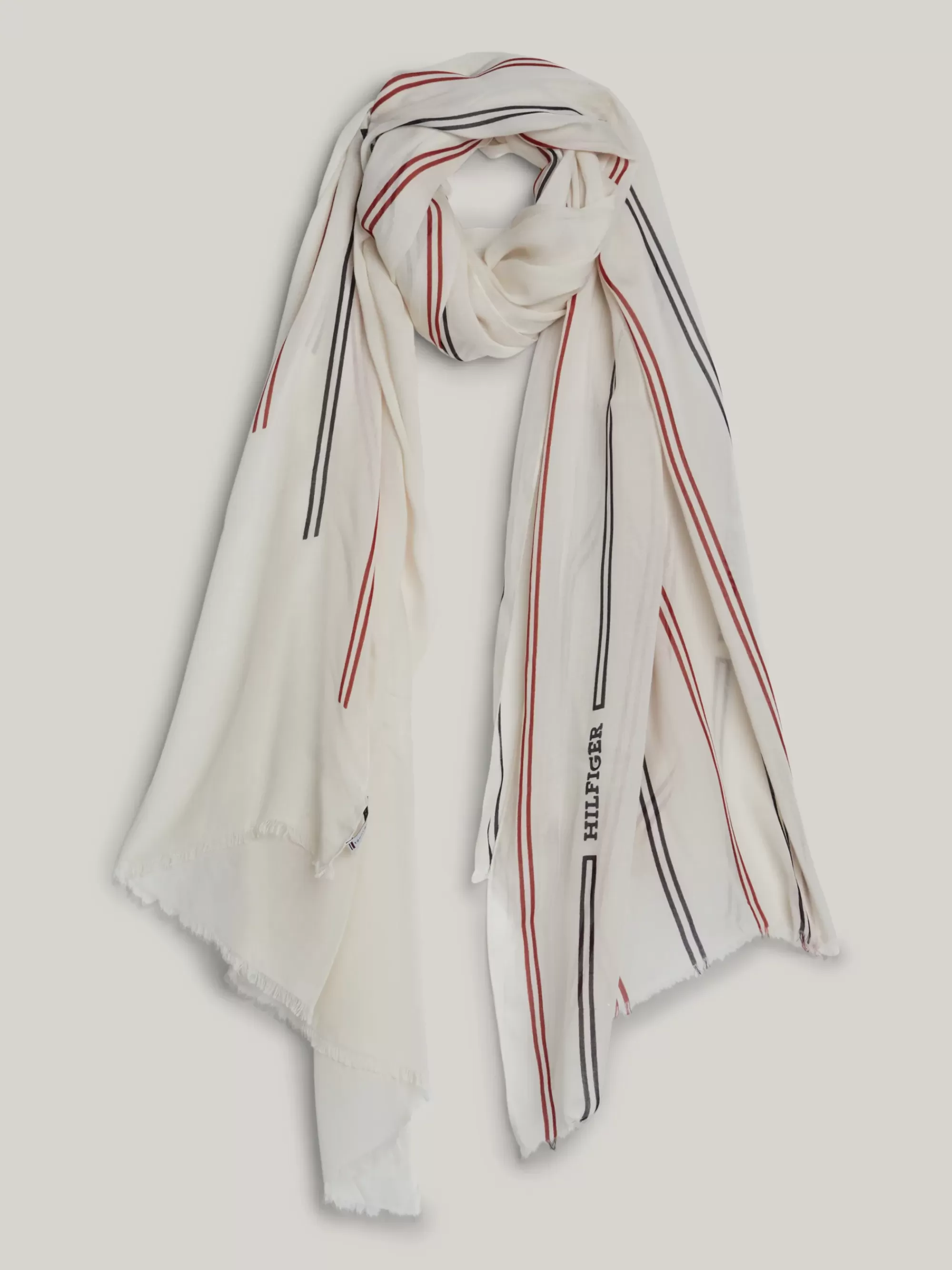 Sjaals | Sjaals*Tommy Hilfiger Essential Lichtgewicht Sjaal ANCIENT WHITE