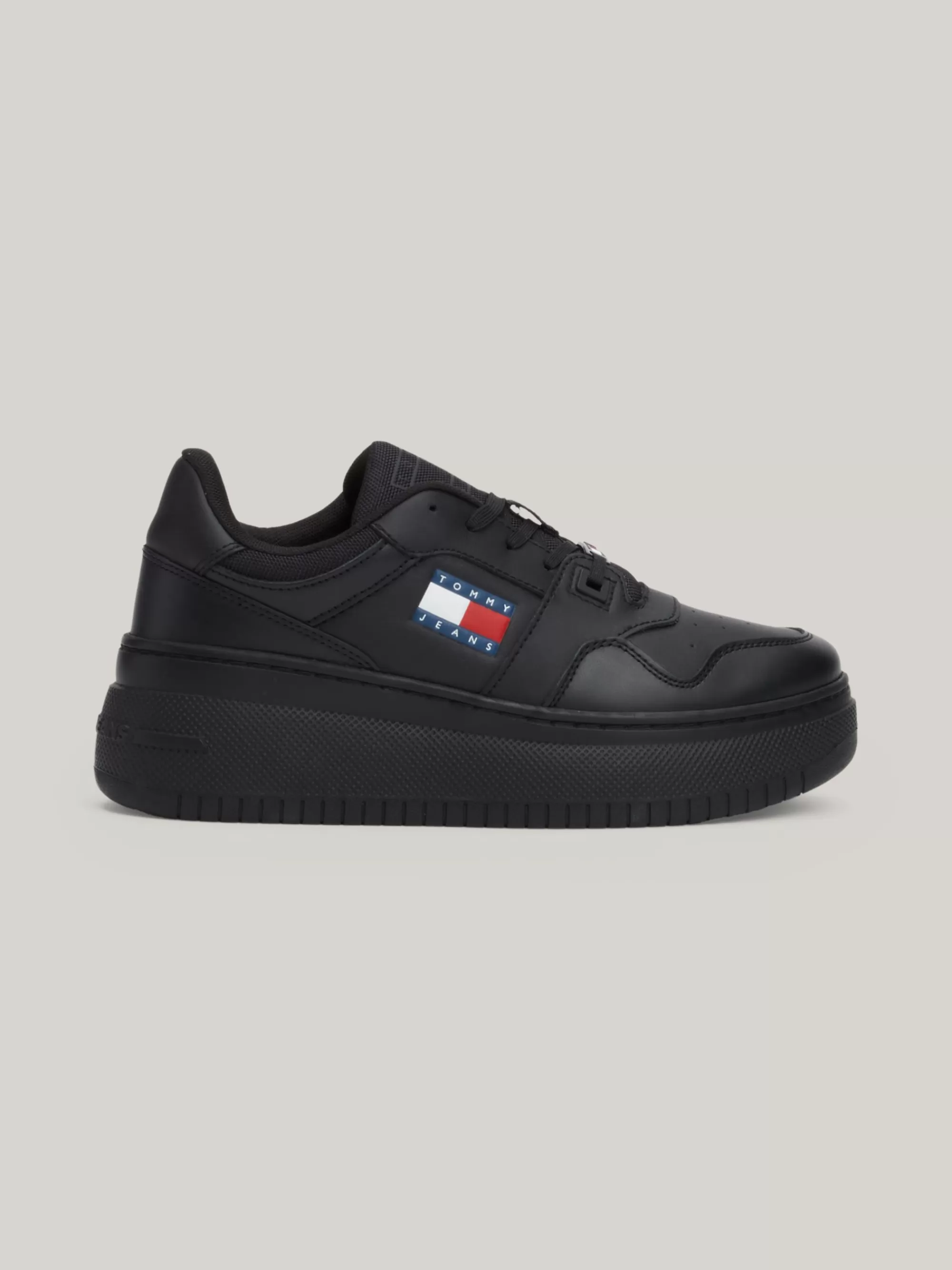 Sneakers*Tommy Hilfiger Essential Platformbasketbalsneaker TRIPLE BLACK