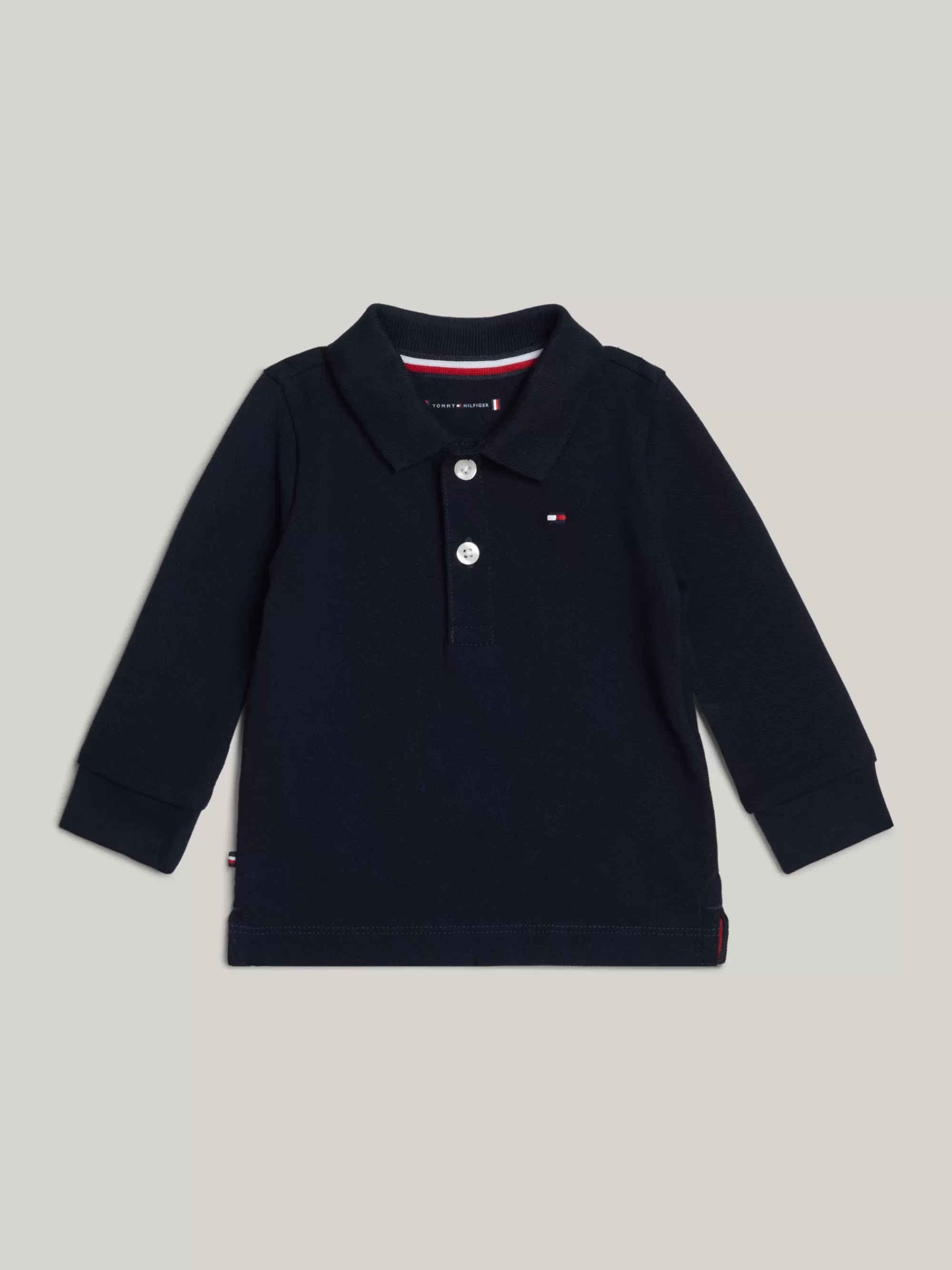 Meisjes | Jongens*Tommy Hilfiger Essential Polo Met Driekwart Mouw DESERT SKY