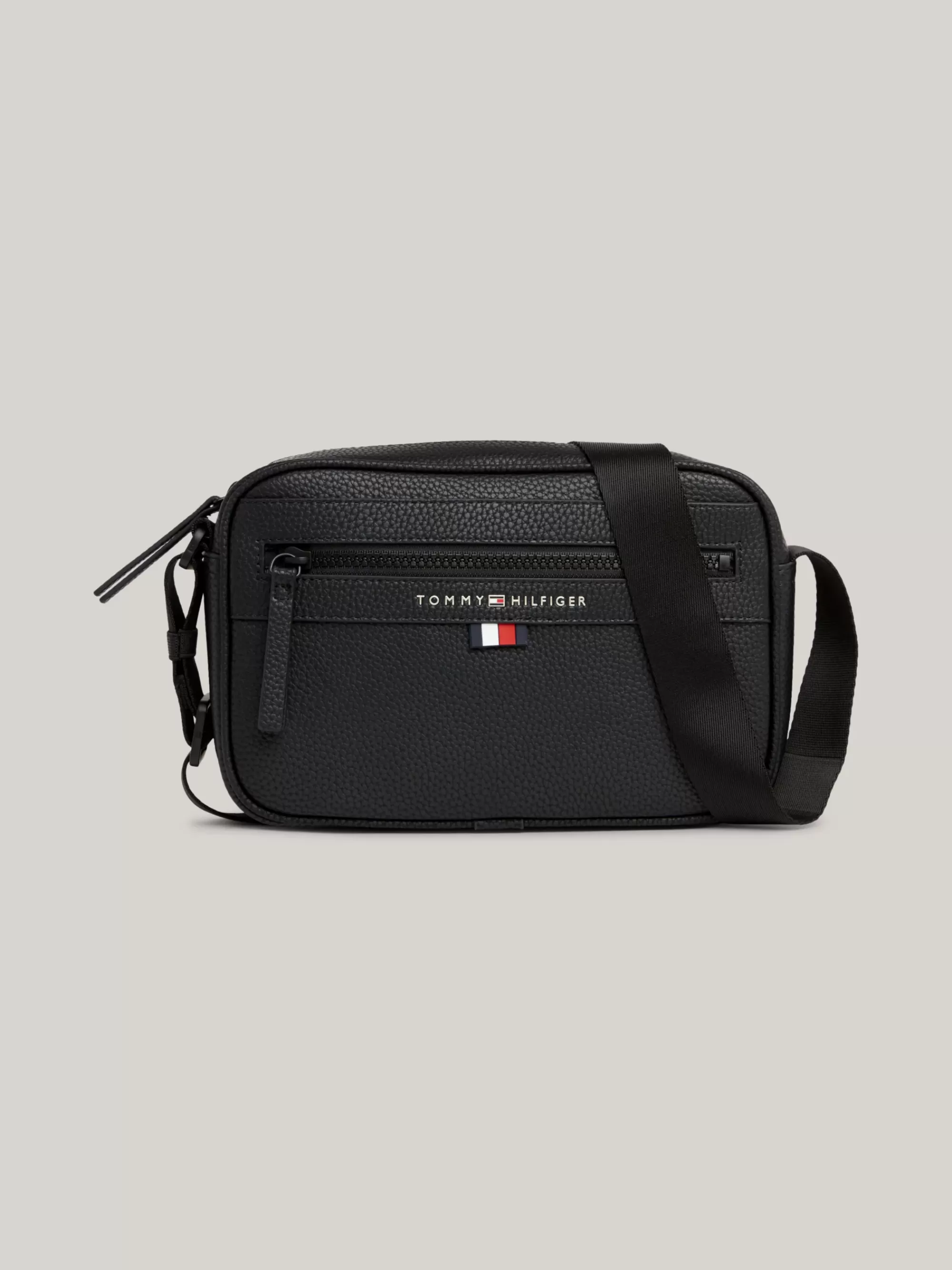 Crossbodytassen*Tommy Hilfiger Essential Reportertas Met Metalen Logo BLACK