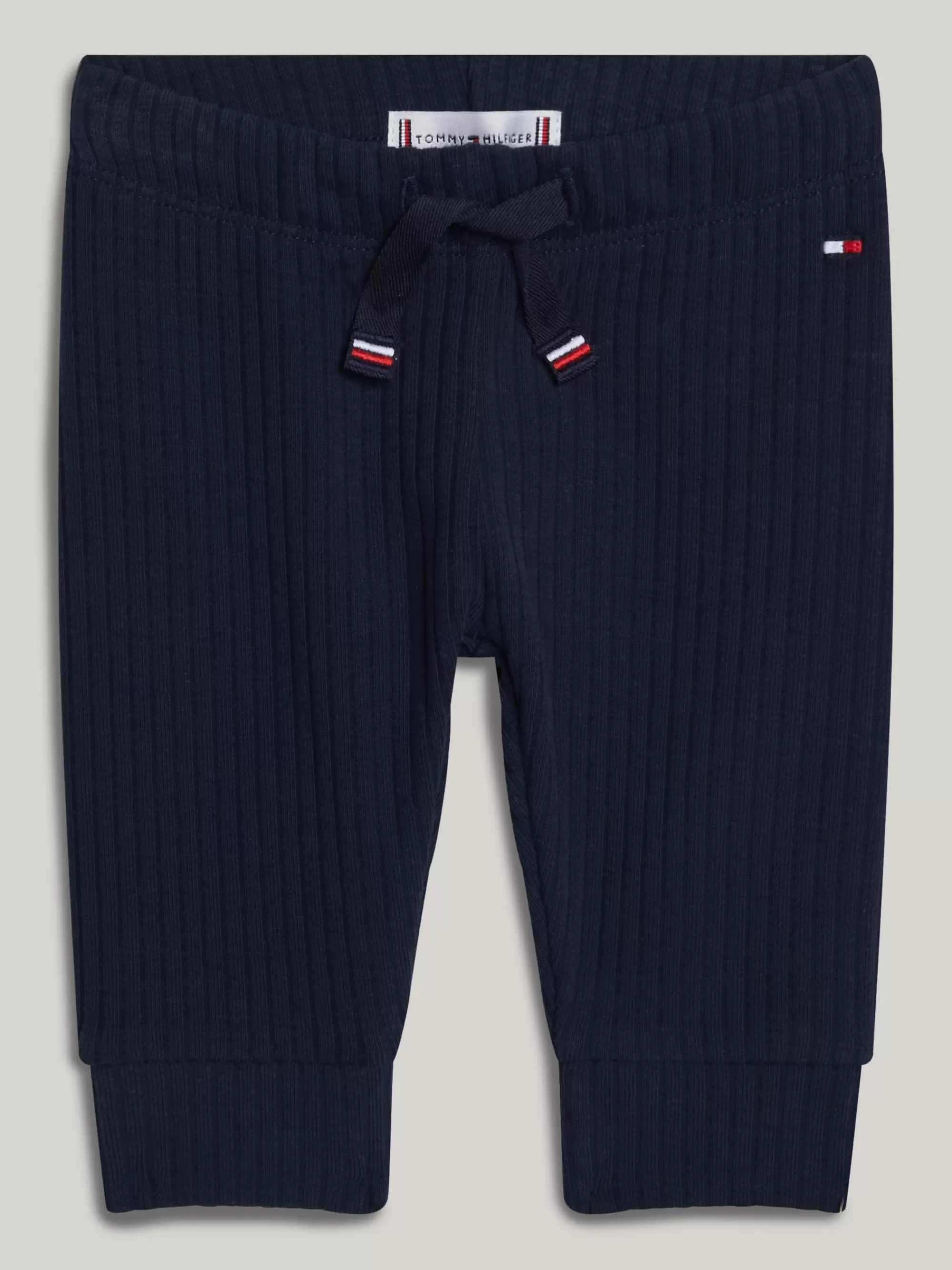 Meisjes | Jongens*Tommy Hilfiger Essential Ribgebreide Regular Fit Jogger DESERT SKY
