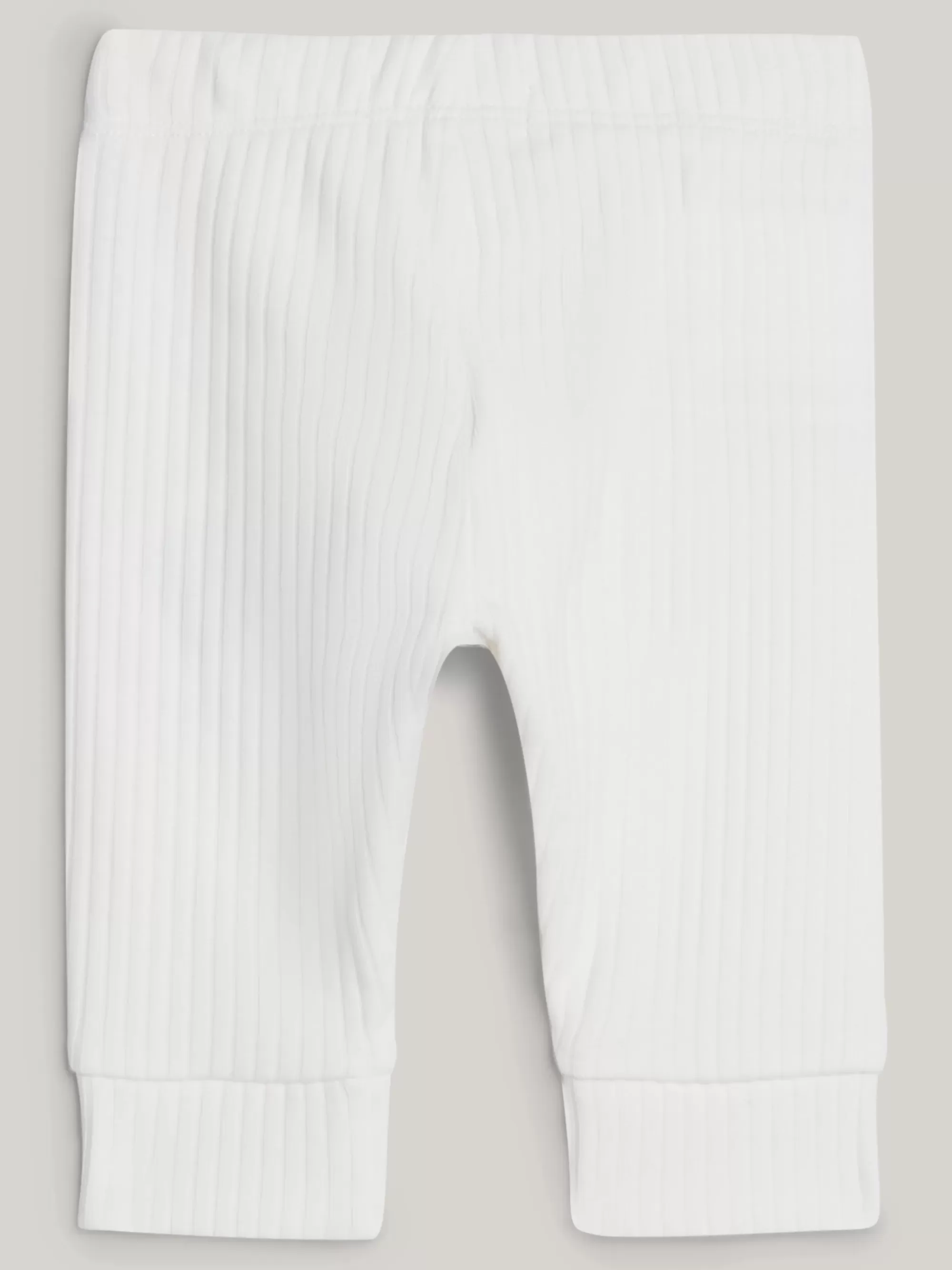 Meisjes | Jongens*Tommy Hilfiger Essential Ribgebreide Regular Fit Jogger ANCIENT WHITE