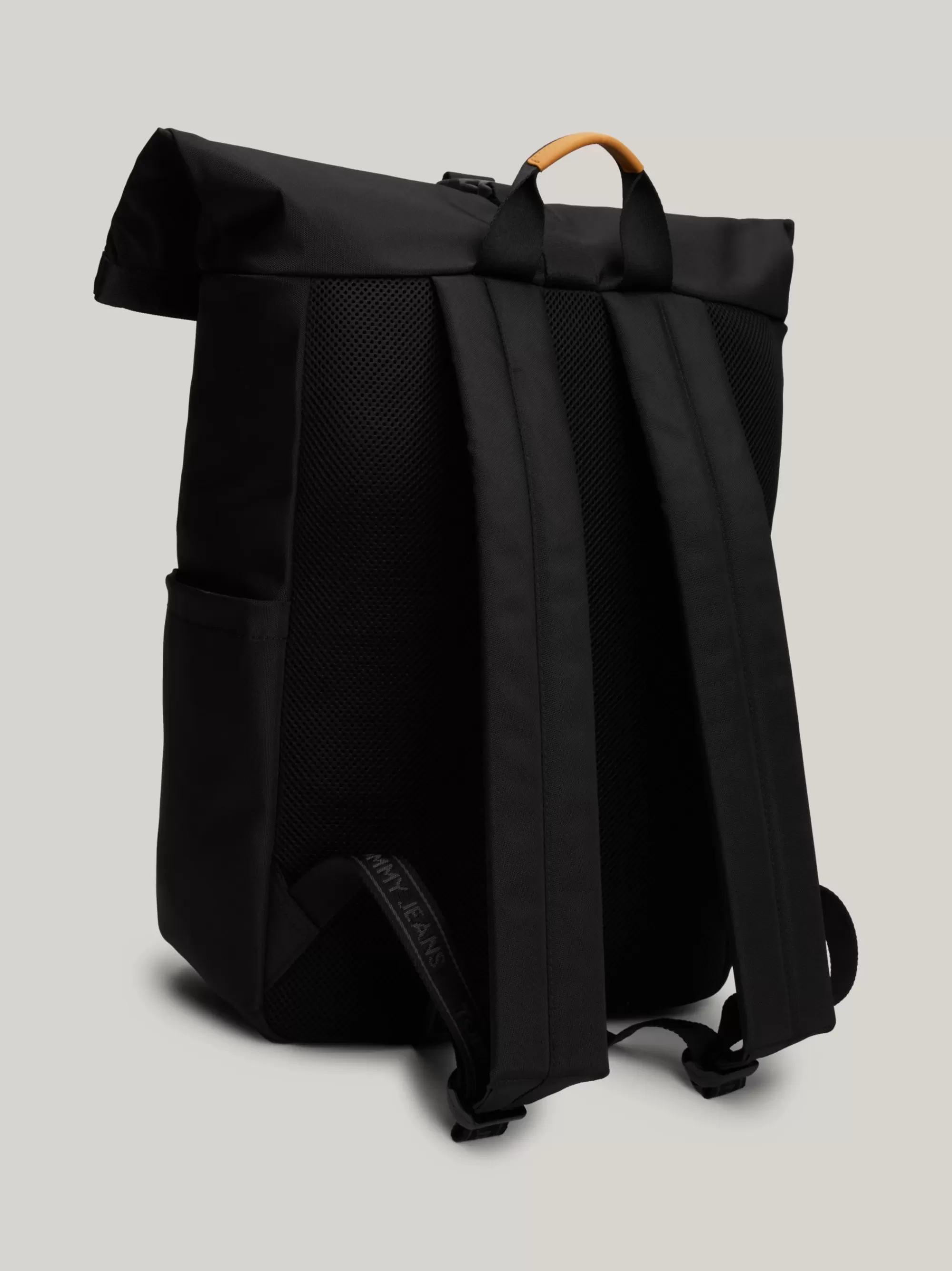 Rugzakken*Tommy Hilfiger Essential Rugzak Met Roll-top En Badge BLACK