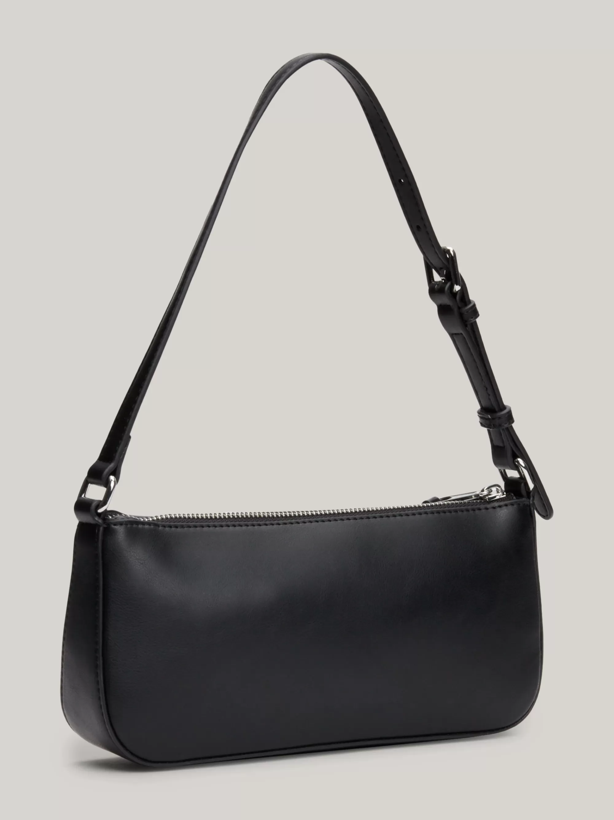 Schoudertassen*Tommy Hilfiger Essential Schoudertas Met Metalen Logo BLACK