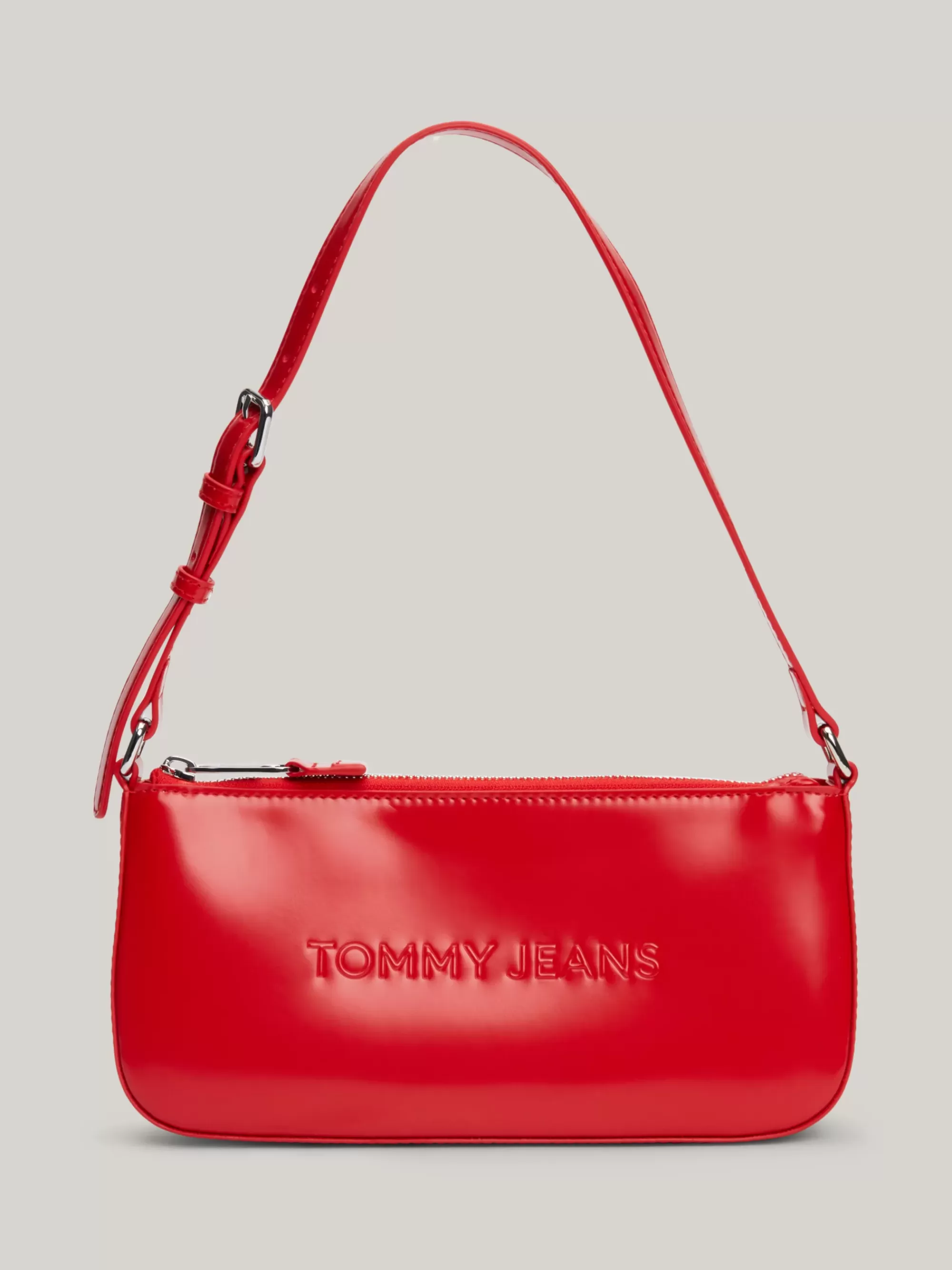 Schoudertassen*Tommy Hilfiger Essential Schoudertas Met Reliëflogo DEEP CRIMSON