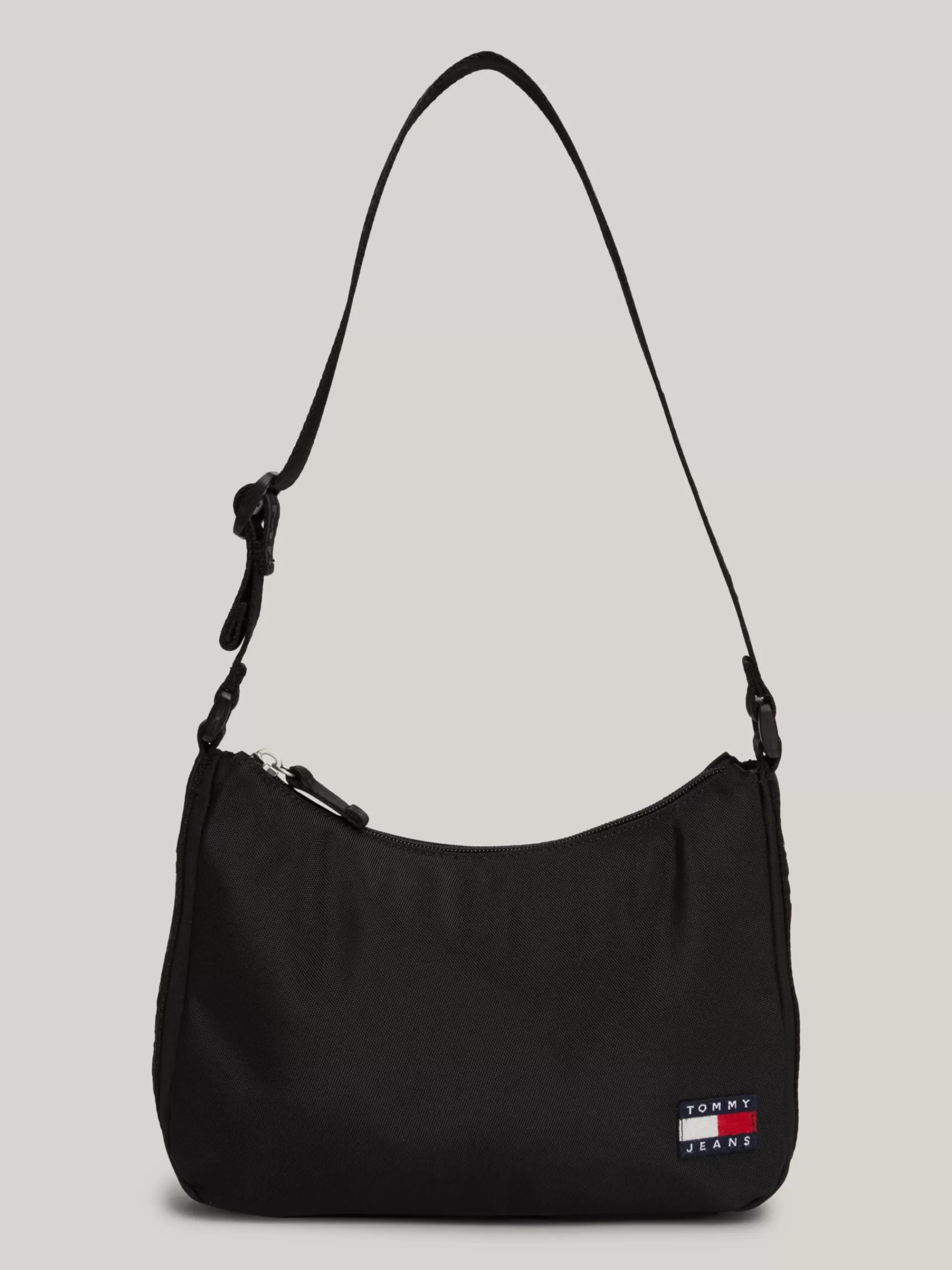 Schoudertassen*Tommy Hilfiger Essential Schoudertas Met Repeat-logoband BLACK