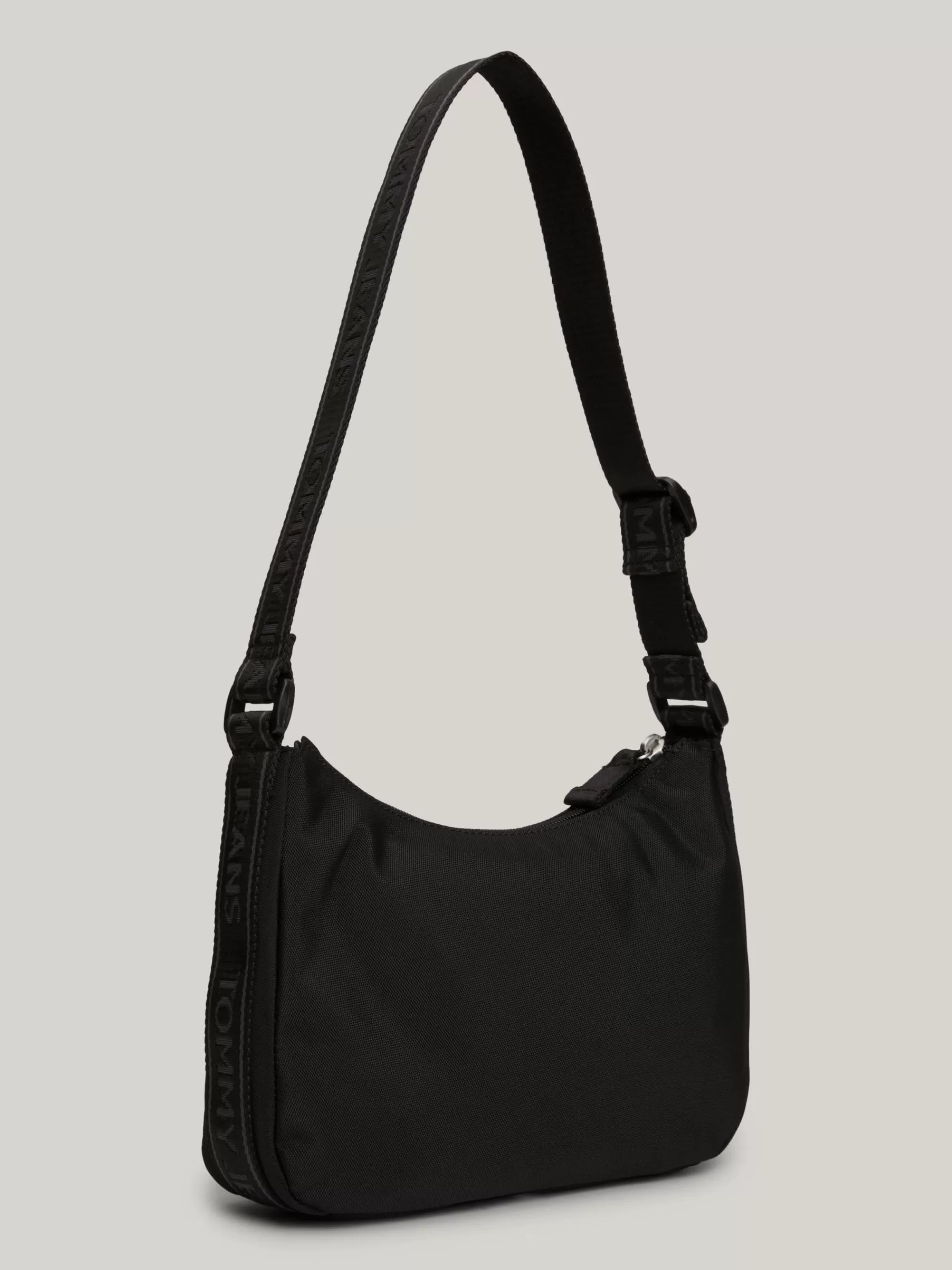 Schoudertassen*Tommy Hilfiger Essential Schoudertas Met Repeat-logoband BLACK
