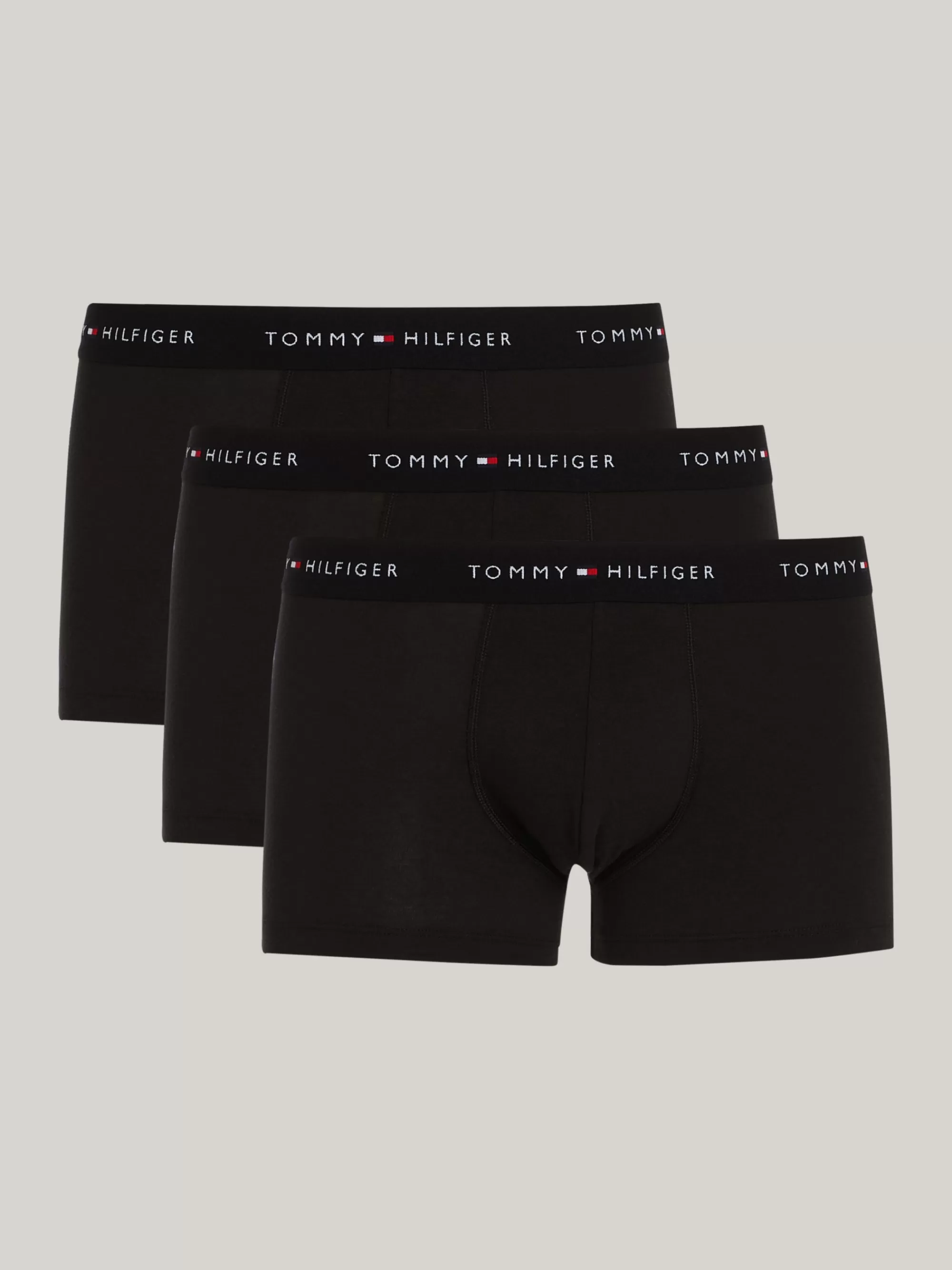 Boxers | Multipacks*Tommy Hilfiger Essential Set Van 3 Paar Boxershorts Met Logo BLACK/BLACK/BLACK