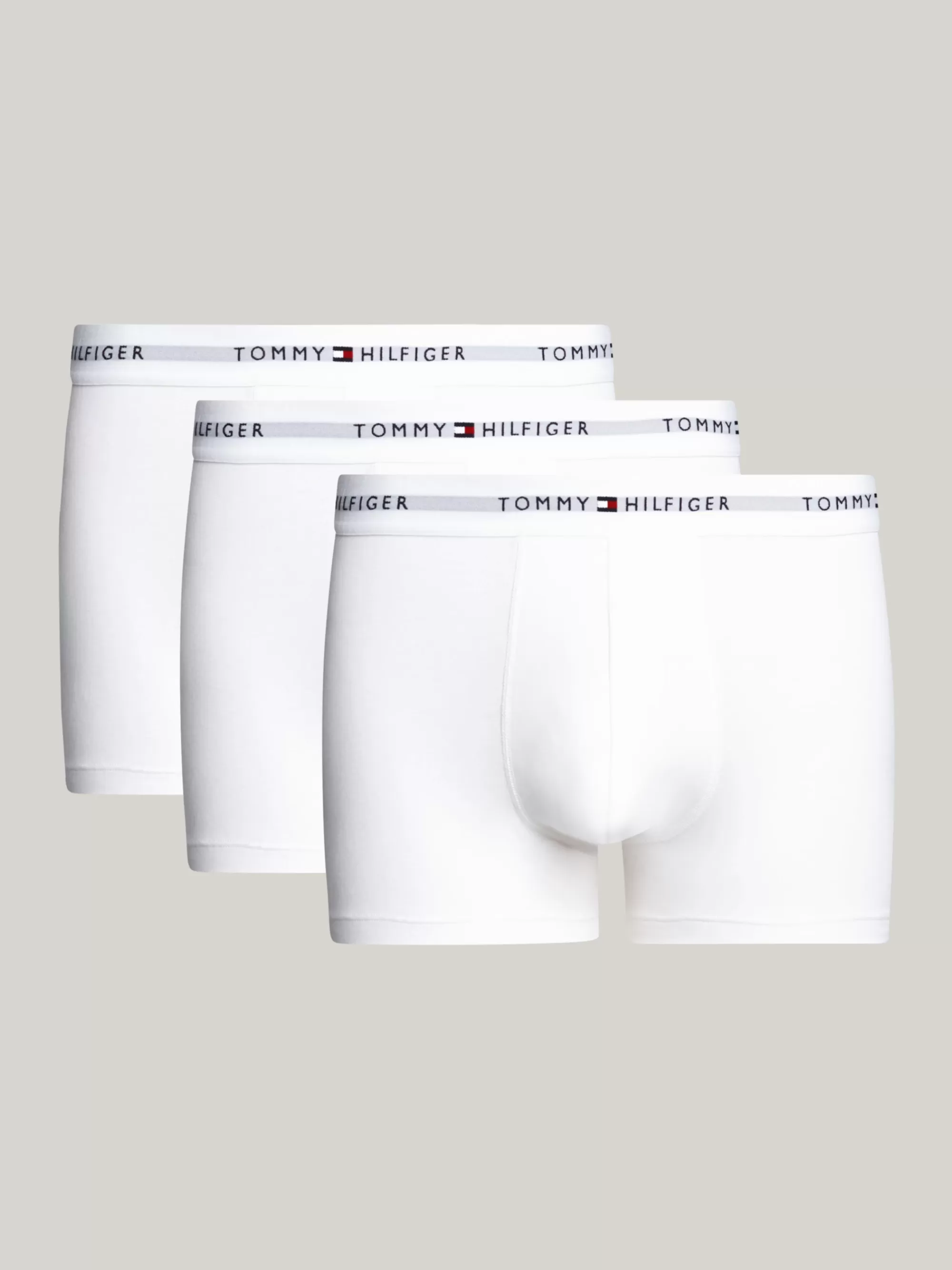 Boxers | Ondergoed*Tommy Hilfiger Essential Set Van 3 Paar Boxershorts Met Logo WHITE/WHITE/WHITE