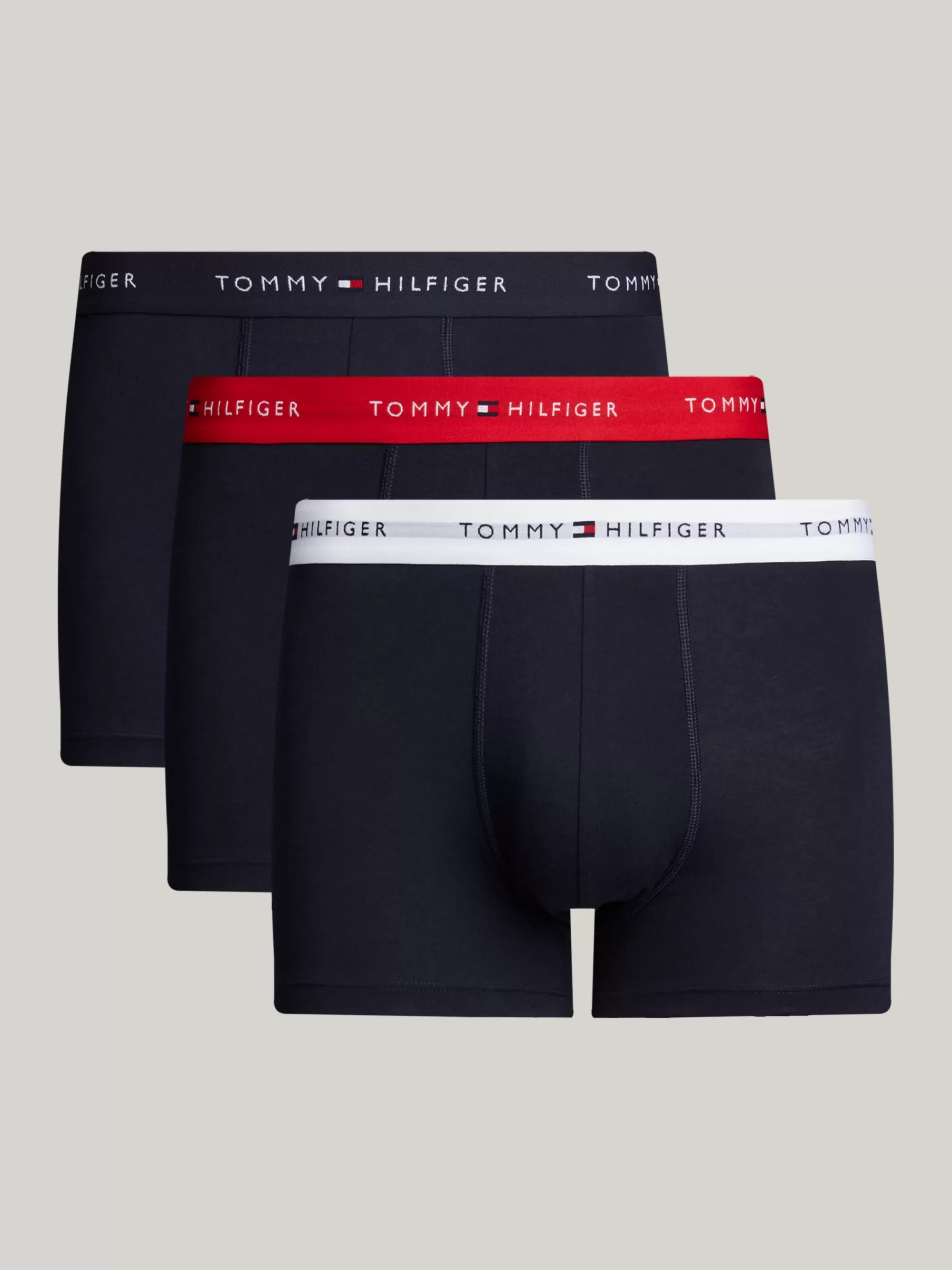 Boxers | Ondergoed*Tommy Hilfiger Essential Set Van 3 Paar Boxershorts Met Logo PRIMARY RED/WHITE/DESERT SKY