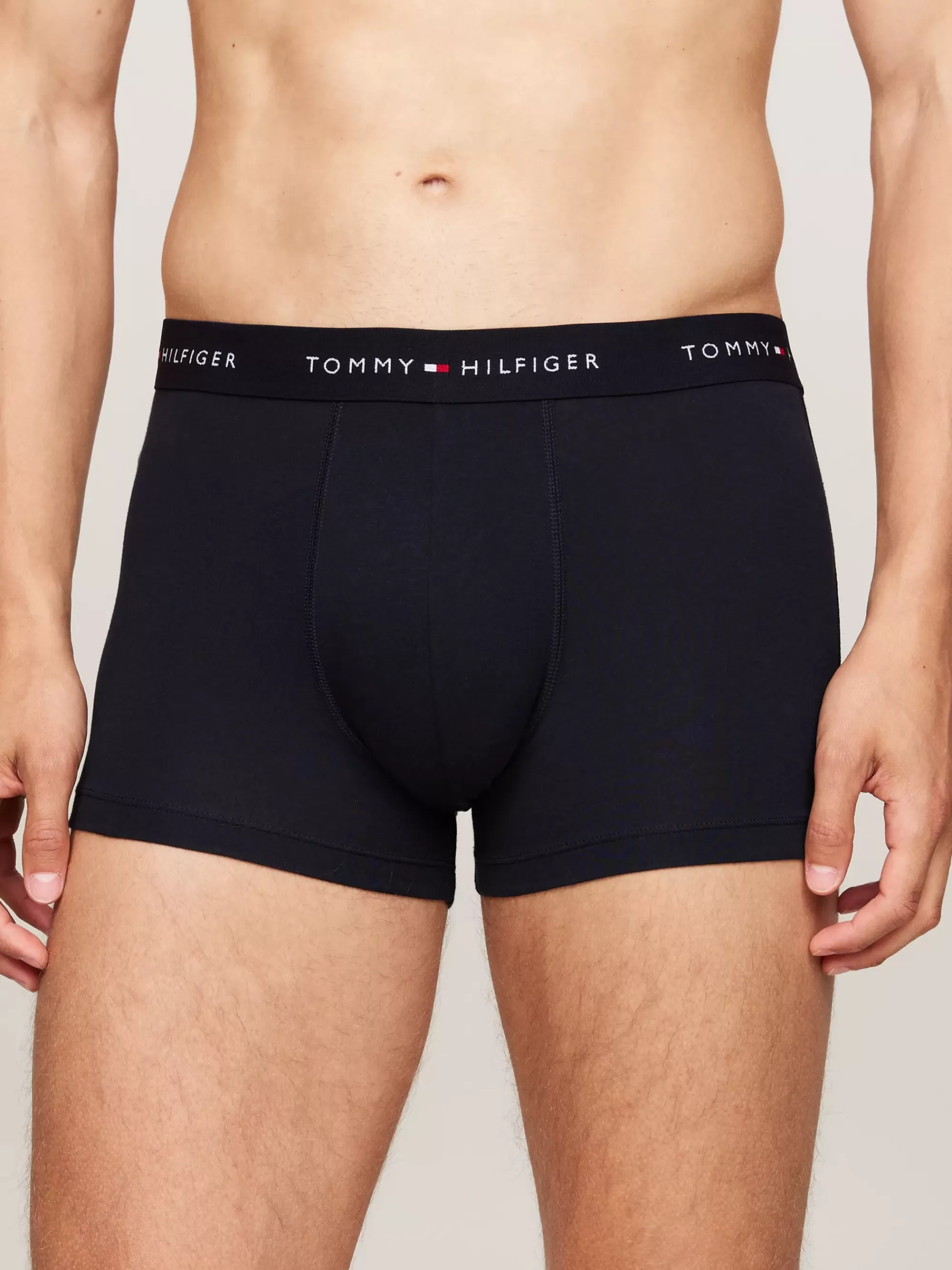Boxers | Ondergoed*Tommy Hilfiger Essential Set Van 3 Paar Boxershorts Met Logo MID TURQ/ORANGE THUNDER/DES SKY
