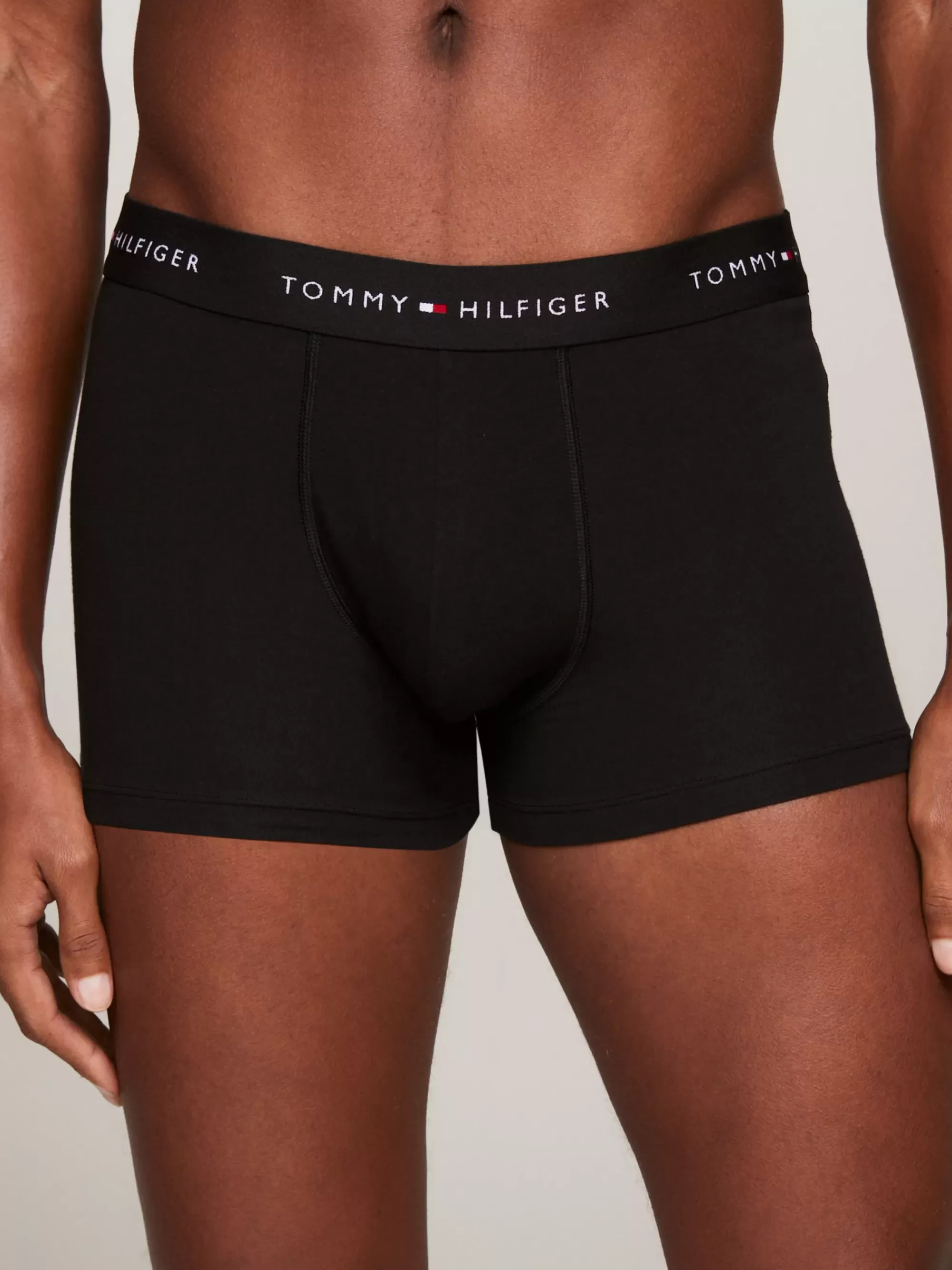Boxers | Multipacks*Tommy Hilfiger Essential Set Van 3 Paar Boxershorts Met Logo BLACK/BLACK/BLACK