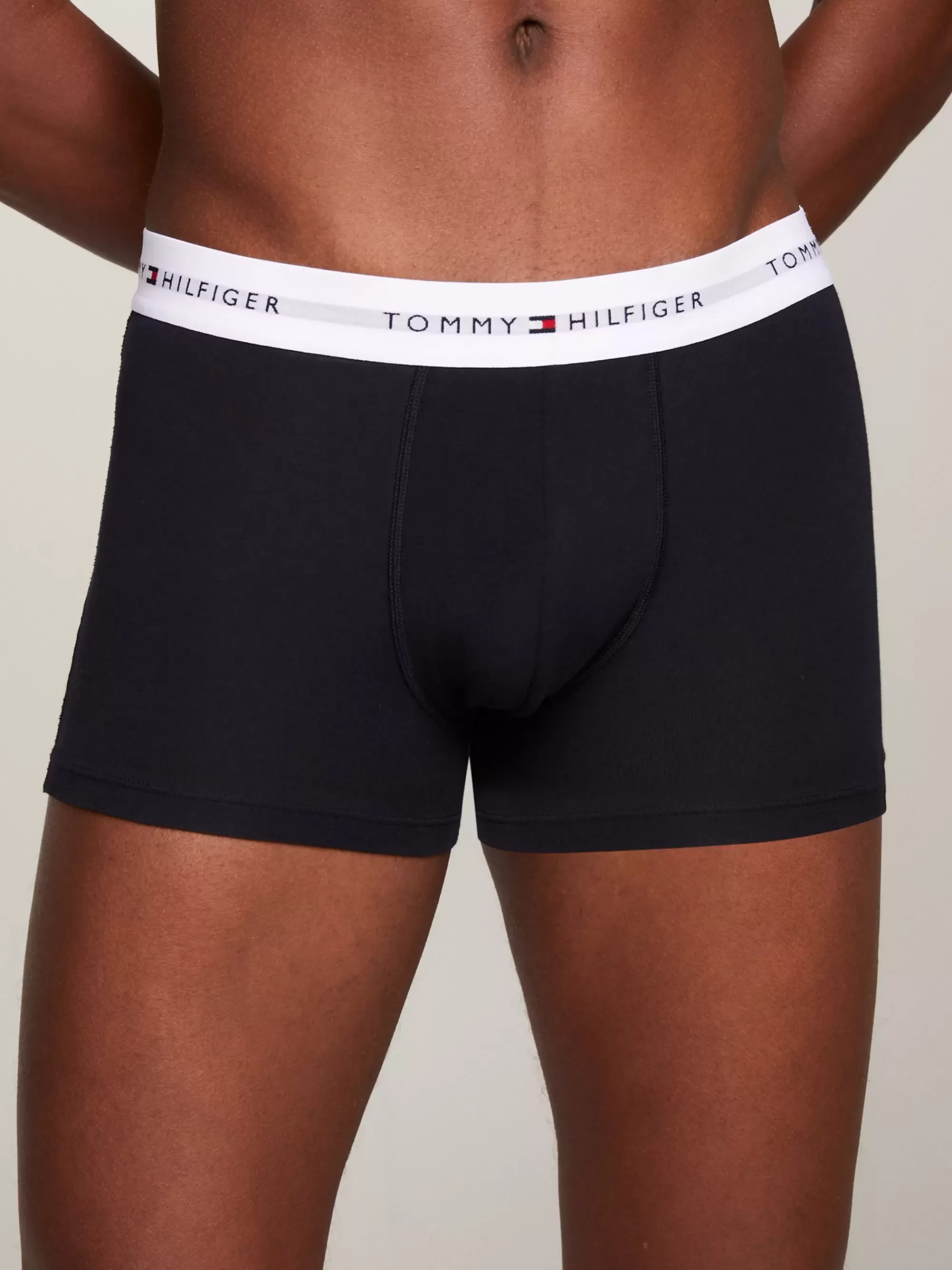 Boxers | Multipacks*Tommy Hilfiger Essential Set Van 3 Paar Boxershorts Met Logo DESERT SKY/WHITE/PRIMARY RED