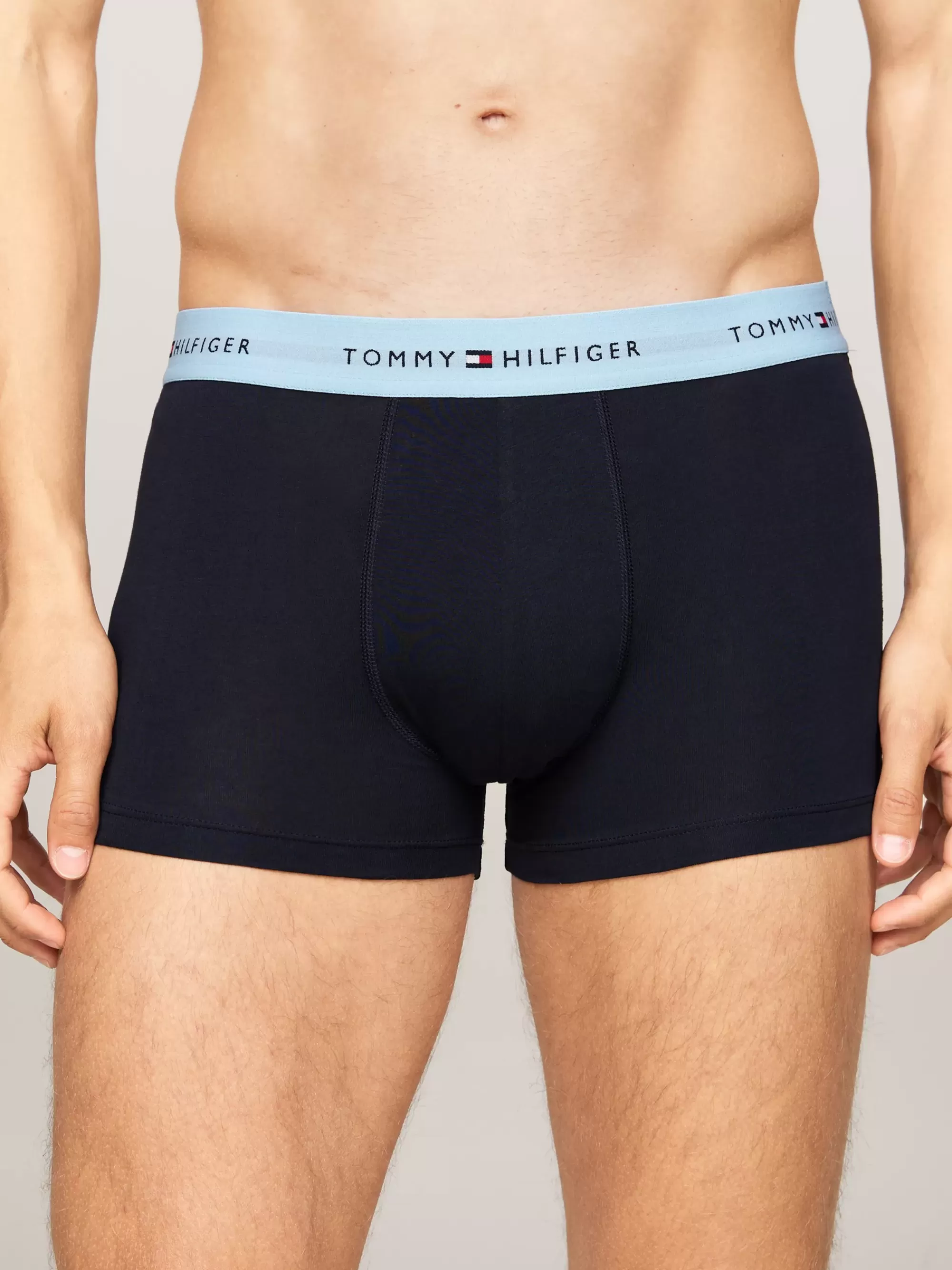 Boxers | Multipacks*Tommy Hilfiger Essential Set Van 3 Paar Boxershorts Met Logo STONEWASH GREEN/FADED LIME/COL BLUE