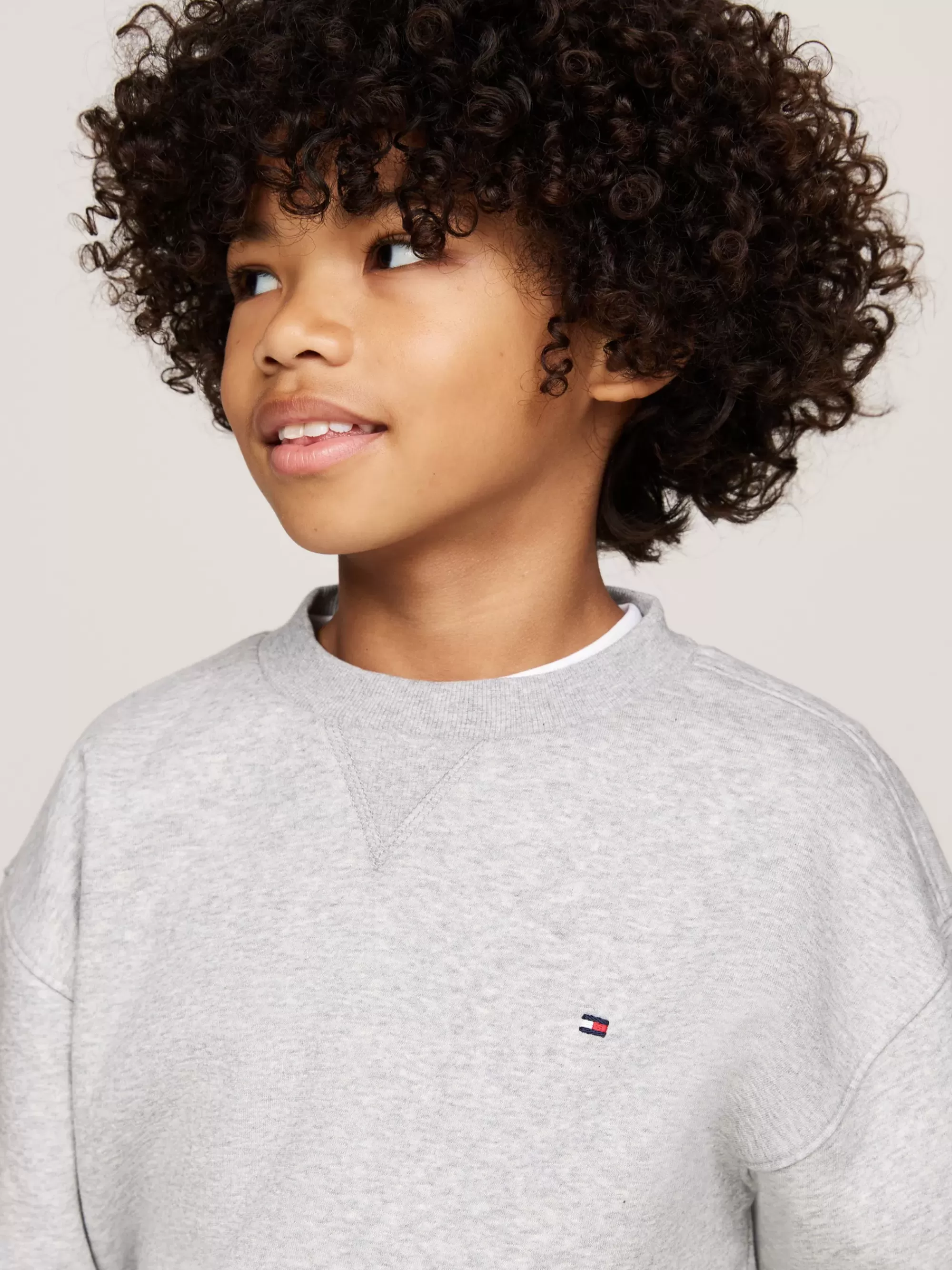 Sweatshirts & Hoodies | Sweatshirts & Hoodies*Tommy Hilfiger Essential Set Van Fleece Jumper En Jogger LIGHT GREY HEATHER