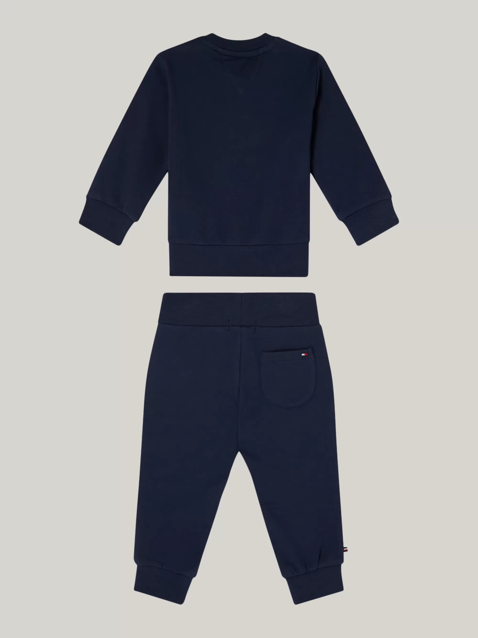 Meisjes | Jongens*Tommy Hilfiger Essential Set Van Sweatshirt En Jogger Met Logo TWILIGHT NAVY