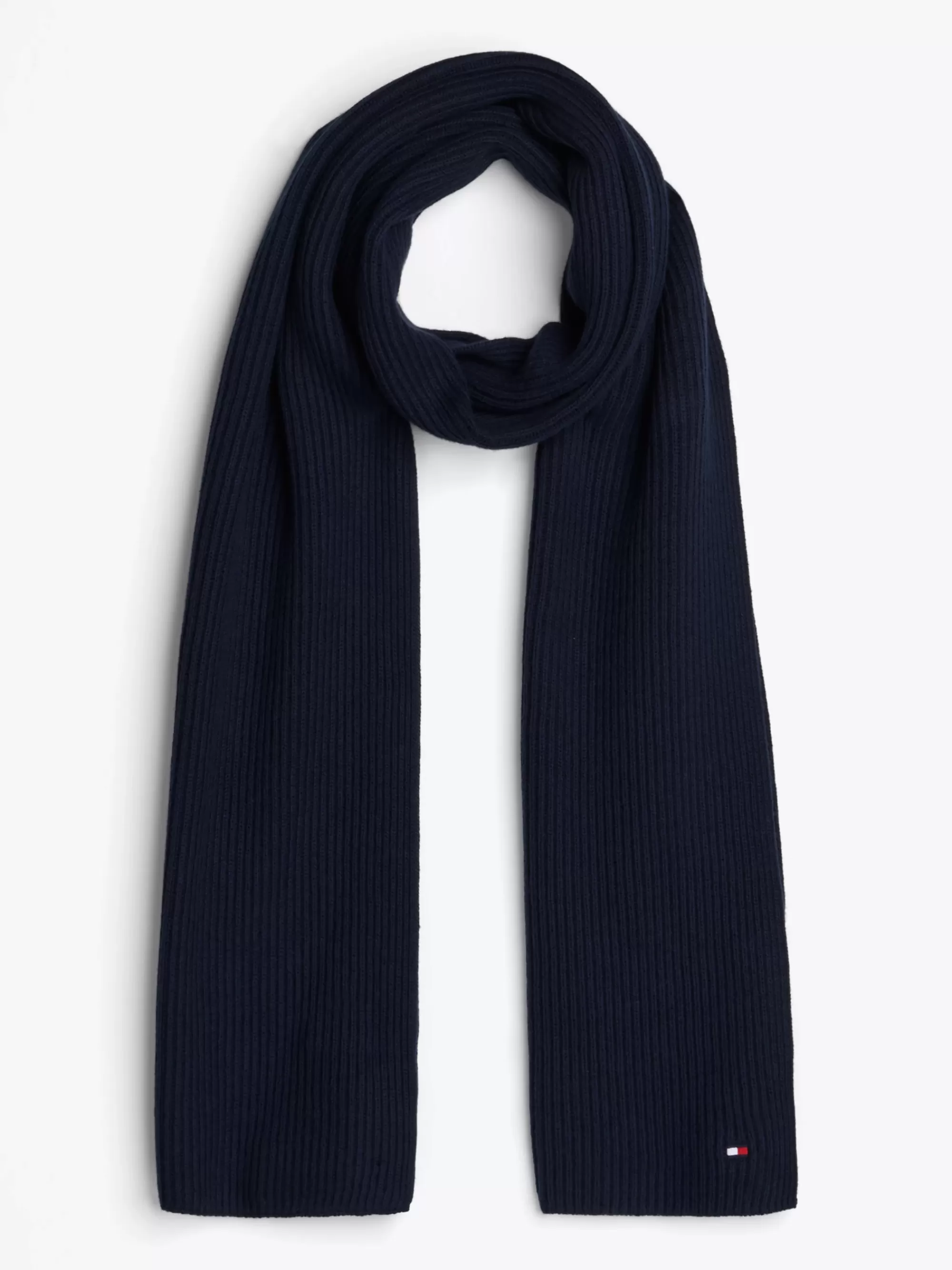 Sjaals | Sjaals*Tommy Hilfiger Essential Sjaal Met Kasjmier En Vlag SPACE BLUE