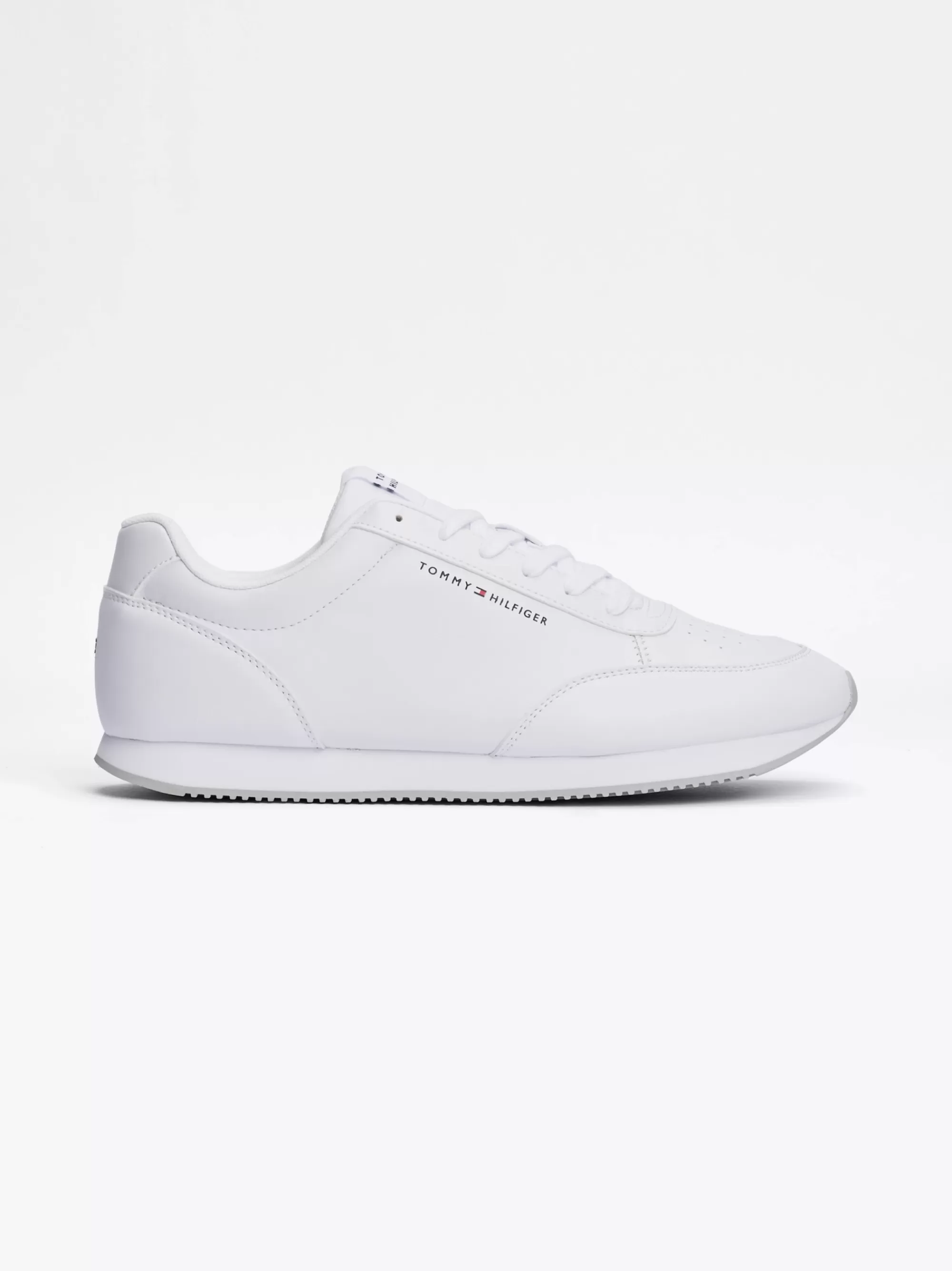 White Trainers | Sneakers*Tommy Hilfiger Essential Sneaker Met Vlag WHITE