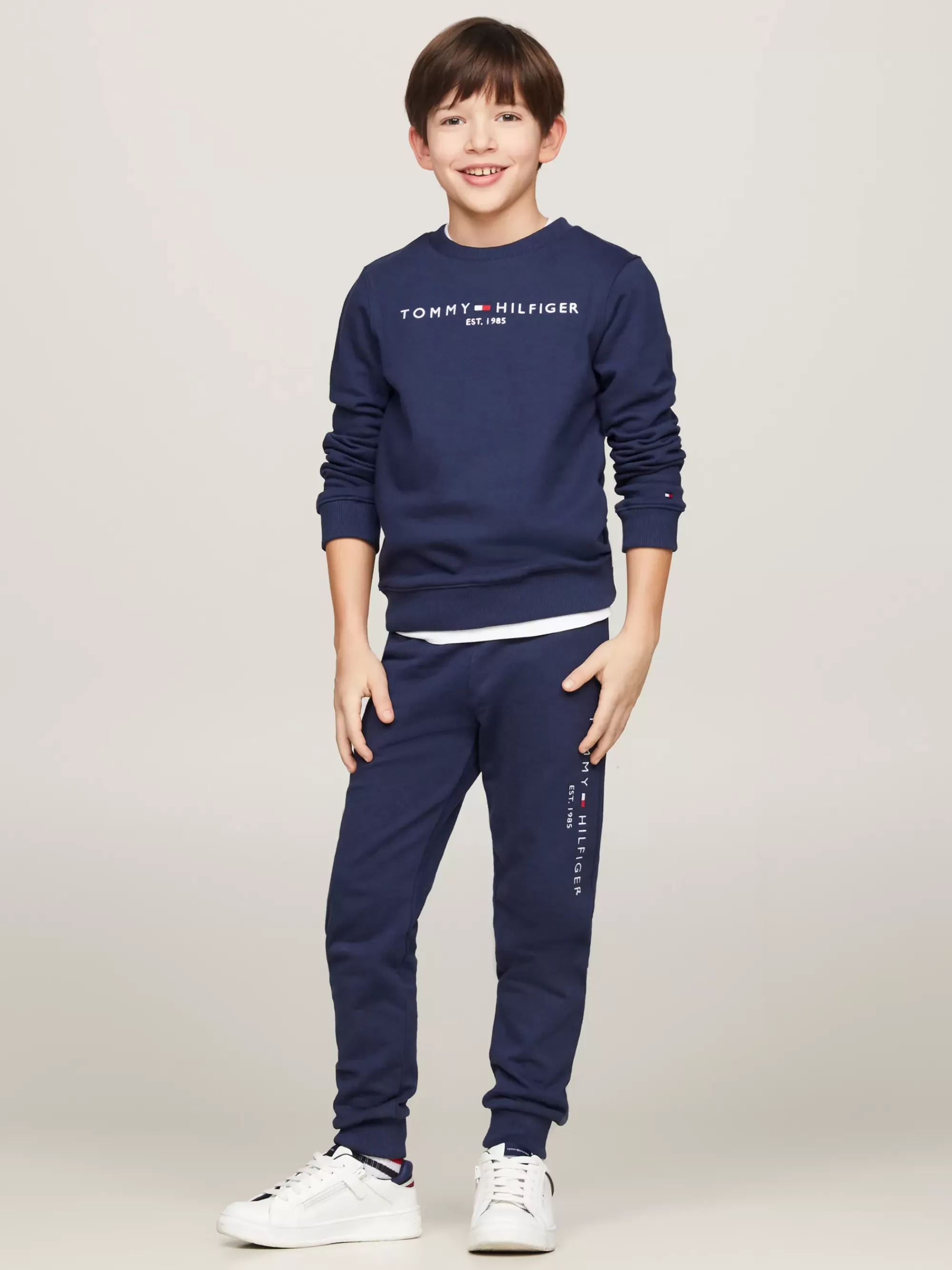 Sweatshirts & Hoodies | Sweatshirts & Hoodies*Tommy Hilfiger Essential Sweatshirt Met Logo TWILIGHT NAVY
