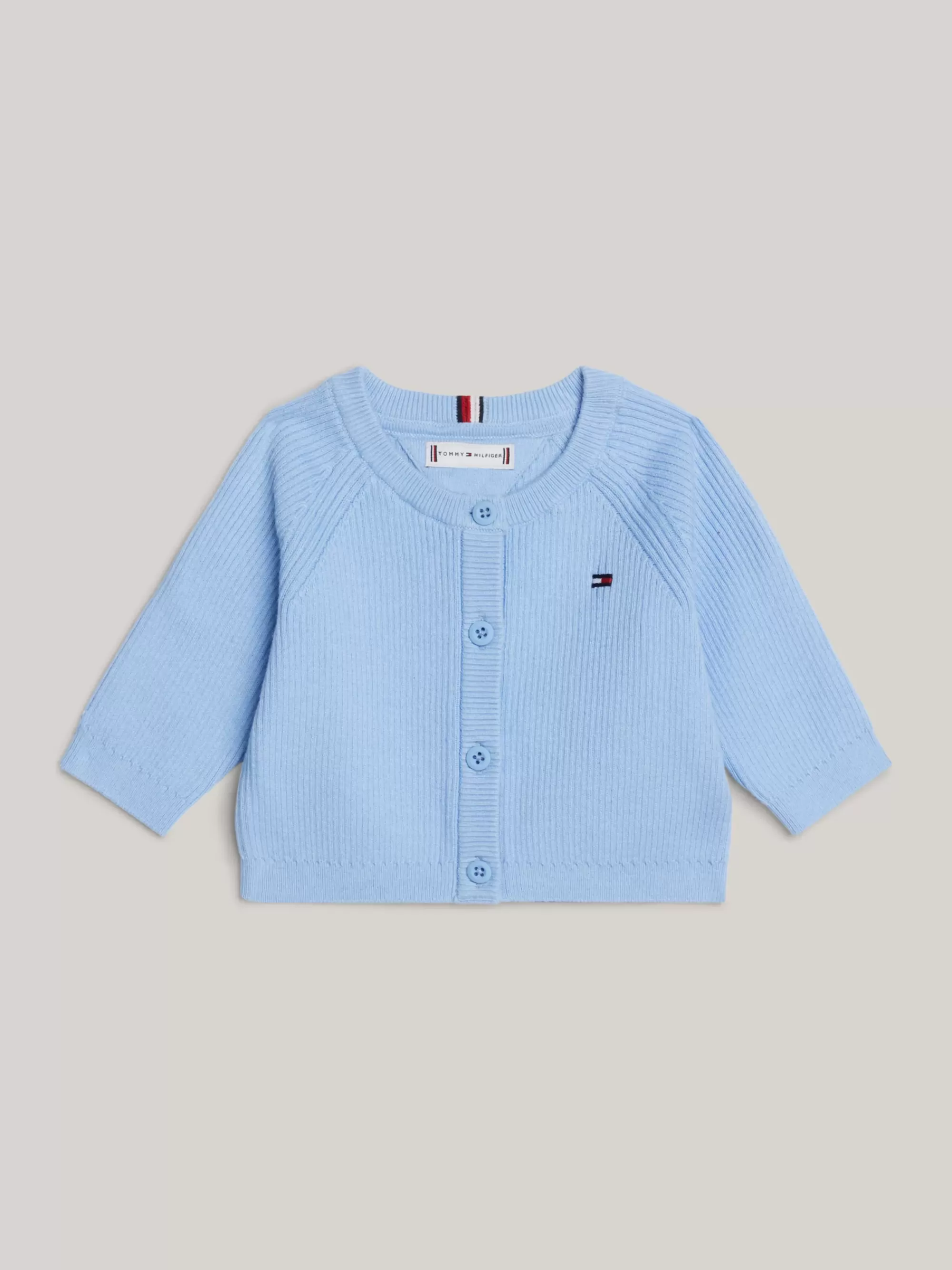 Meisjes | Jongens*Tommy Hilfiger Essential Vest Met 3/4 Raglanmouwen VESSEL BLUE