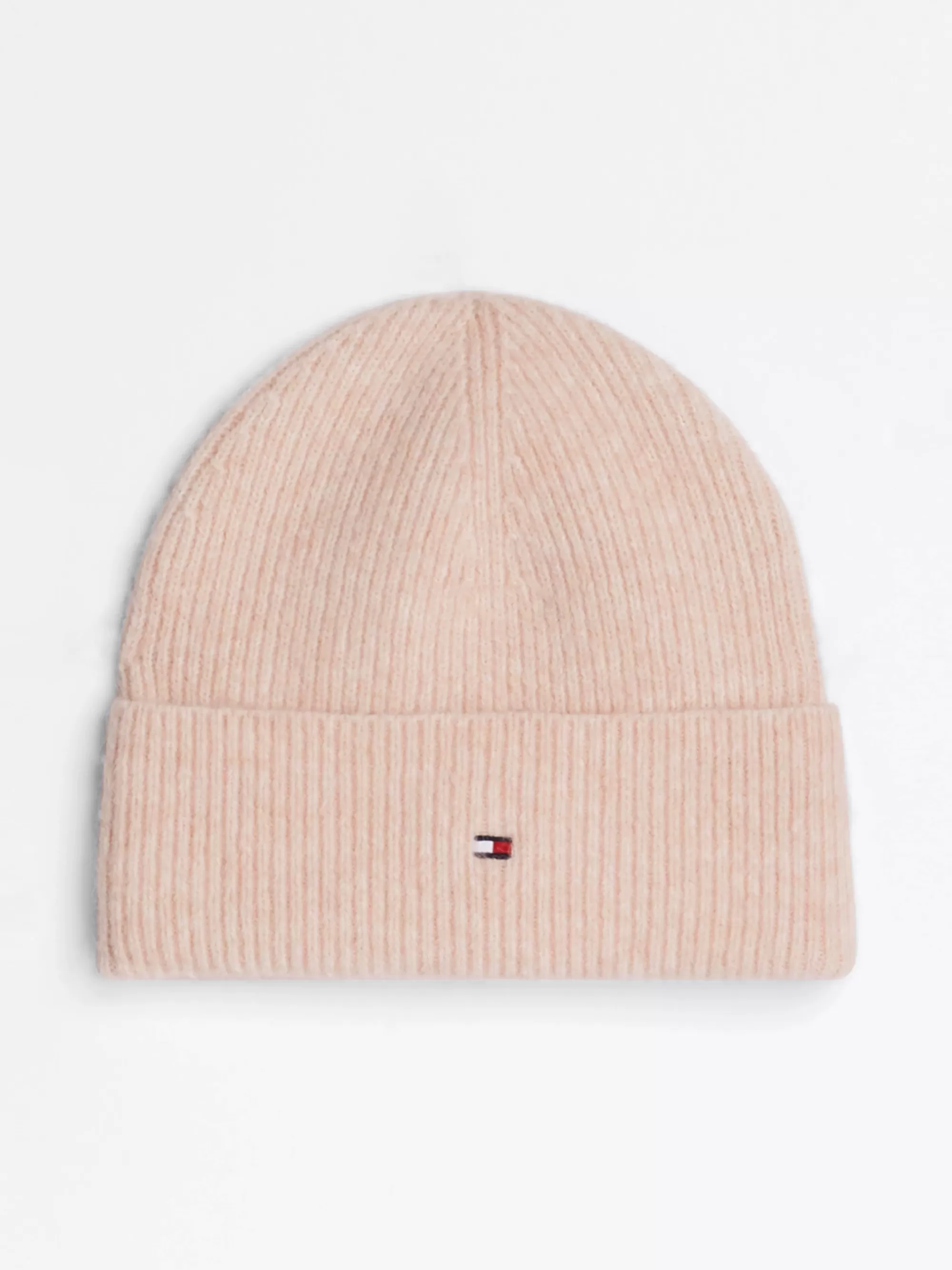 Mutsen | Mutsen & Sjaals*Tommy Hilfiger Essential Zachte Beanie Met Vlag PINK BLOOM