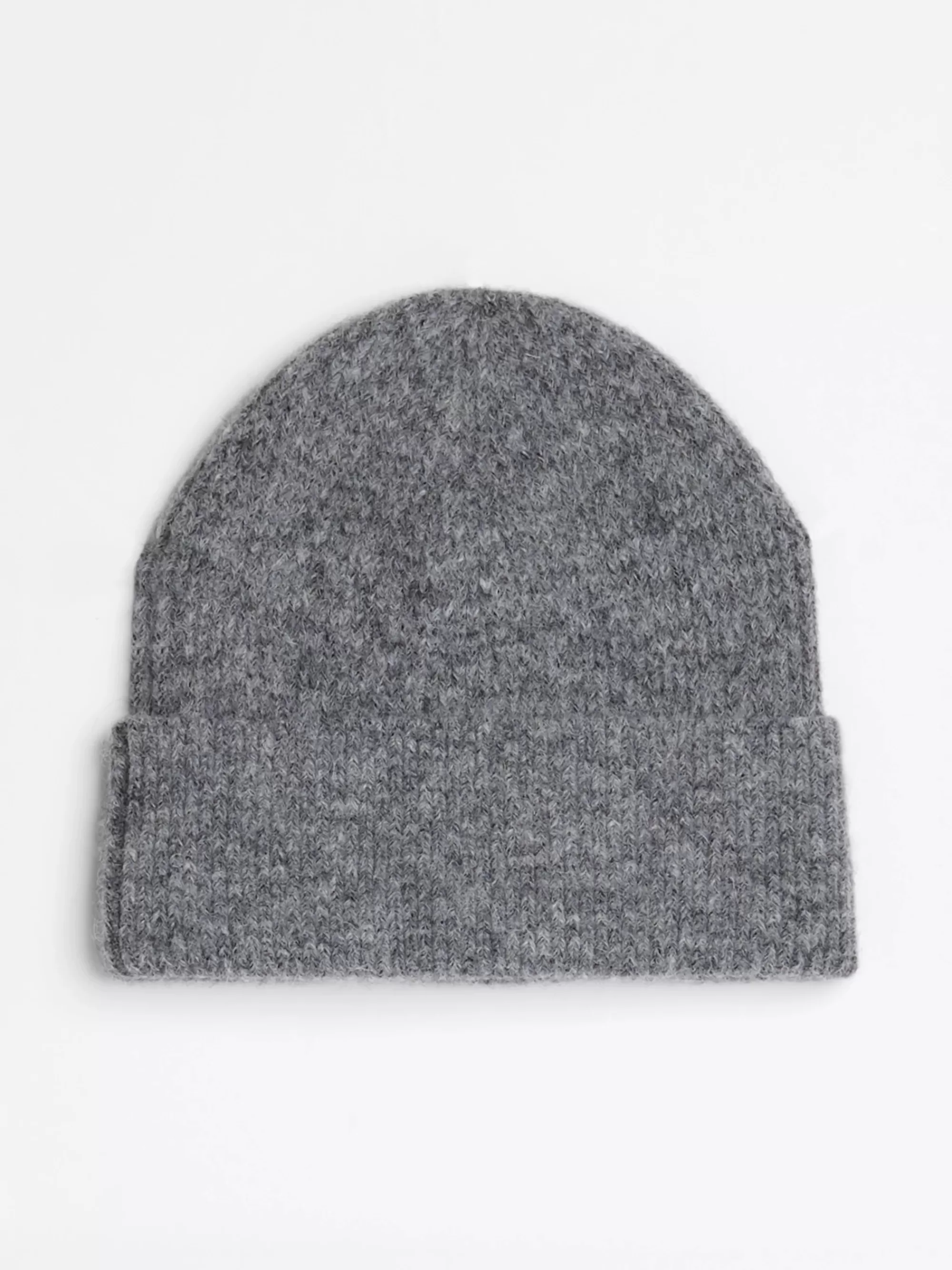 Mutsen | Mutsen & Sjaals*Tommy Hilfiger Essential Zachte Beanie Met Vlag MID GREY MELANGE