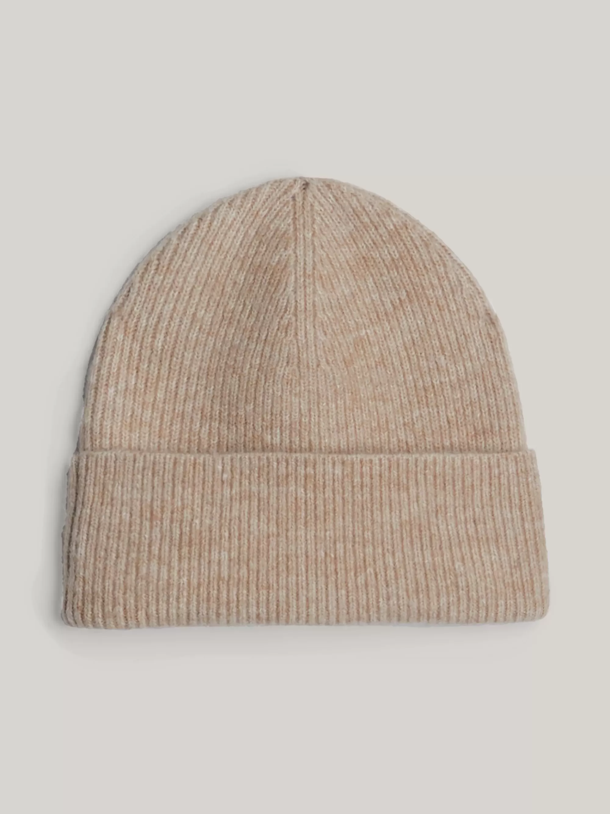 Mutsen & Sjaals | Mutsen*Tommy Hilfiger Essential Zachte Beanie Met Vlag BEIGE
