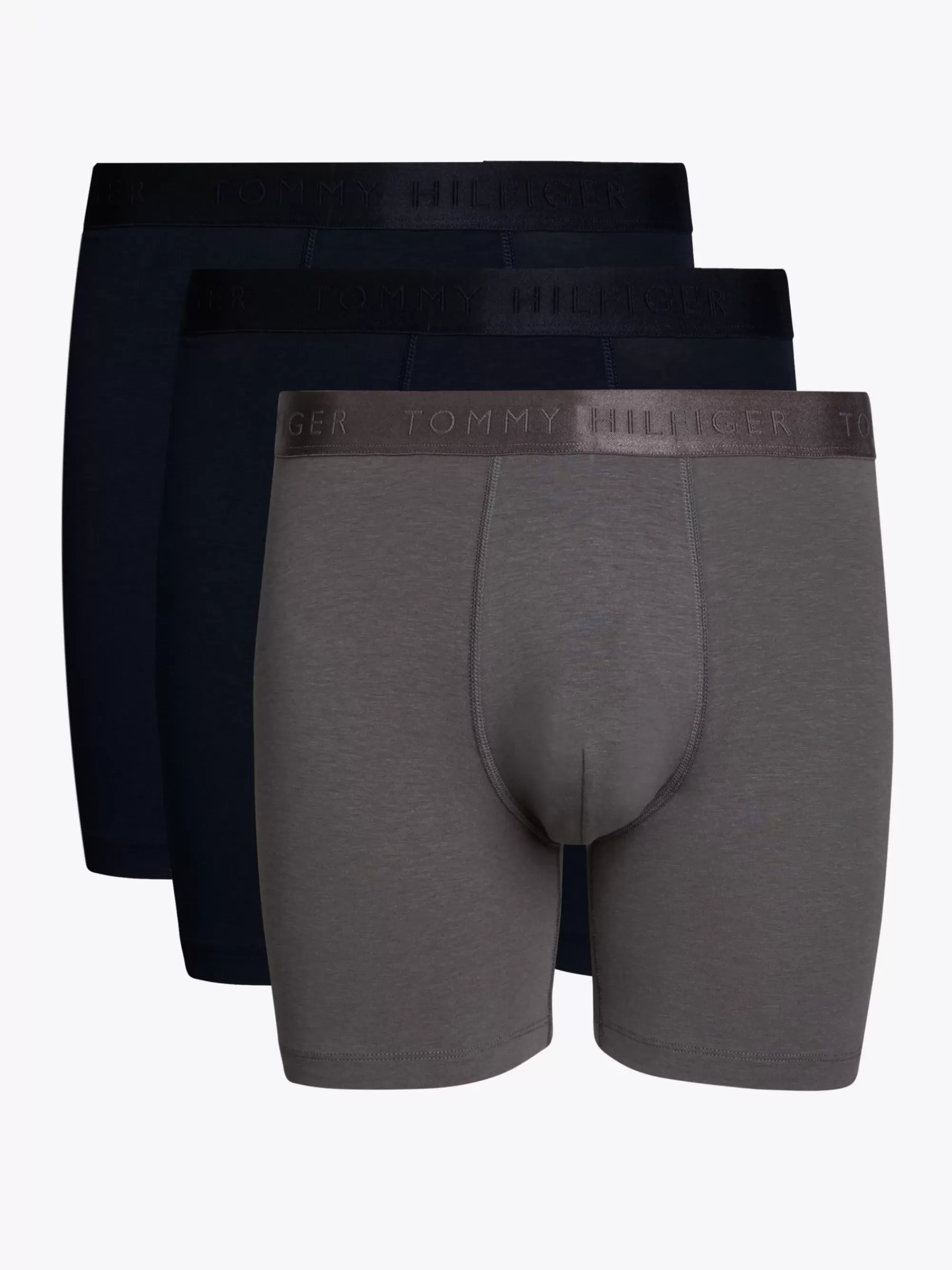 Ondergoed*Tommy Hilfiger Everyday Luxe Set Van 3 Boxer Briefs Met Logo DESERT SKY/DARK ASH/DES SKY