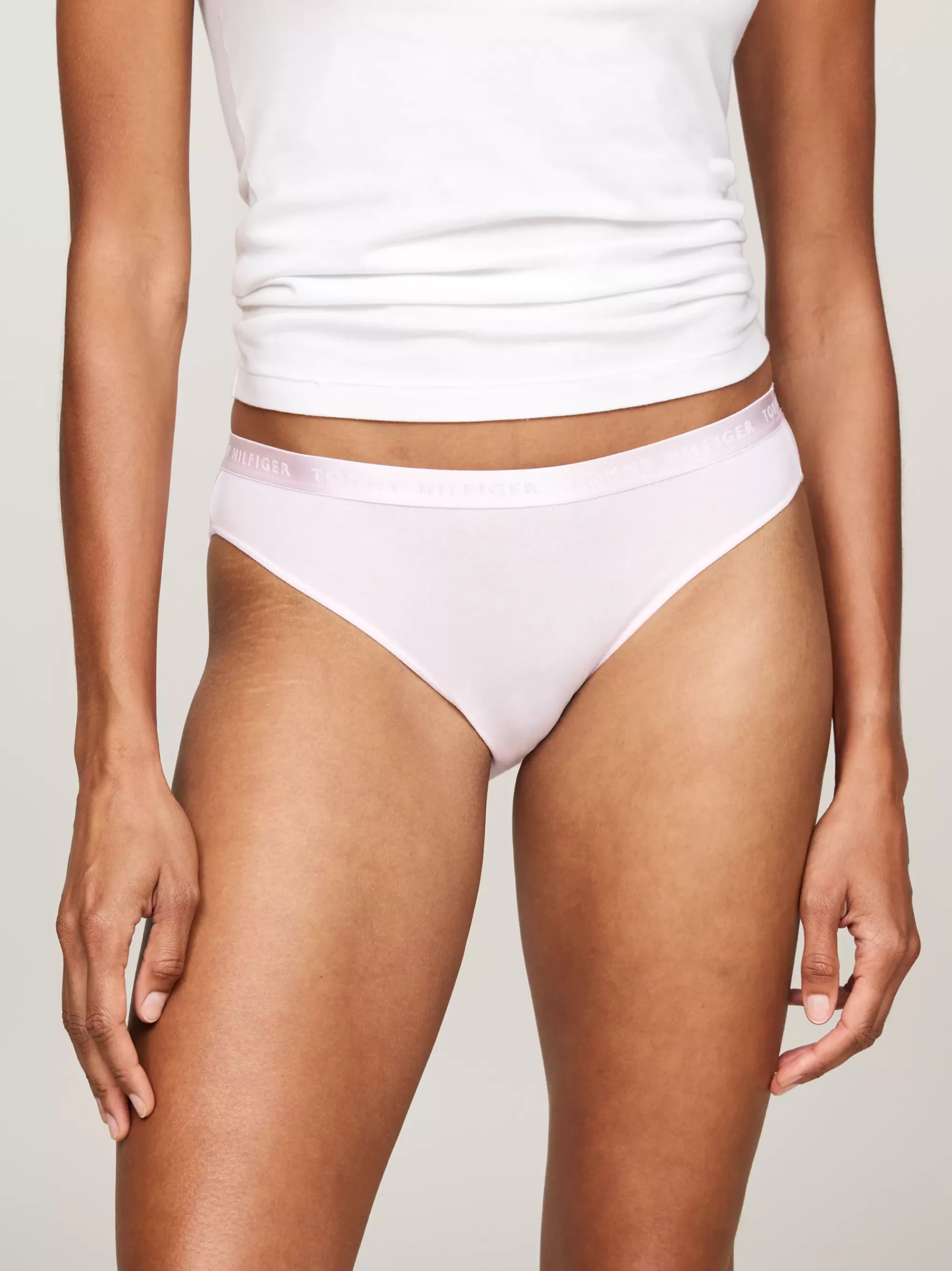 Slips | Lingerie*Tommy Hilfiger Everyday Luxe Set Van 3 Slips Met Logo PEARLY PINK/MIL DEN/BARE THERE