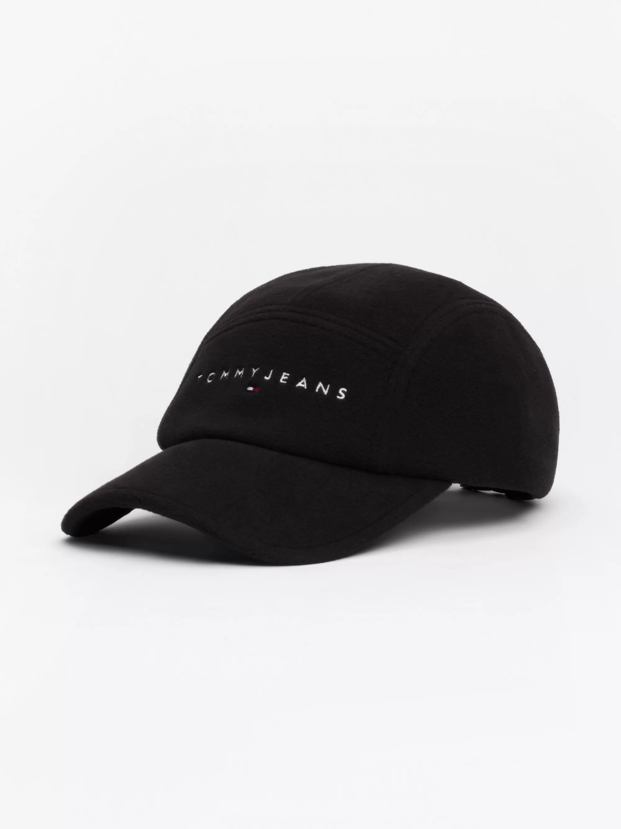 Petten | Mutsen, Handschoenen & Sjaals*Tommy Hilfiger Fleece 5-panel Baseballpet BLACK