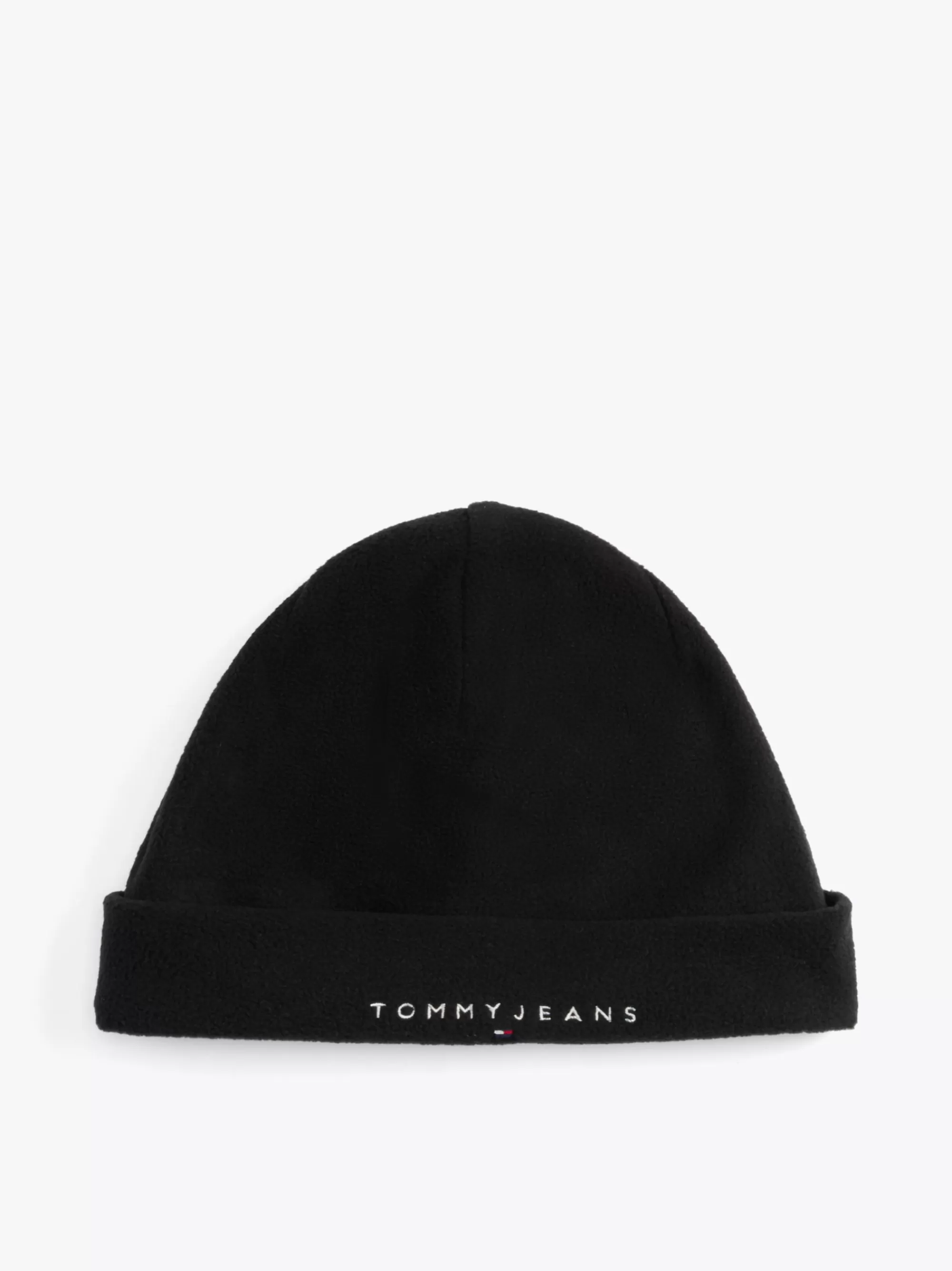 Mutsen | Mutsen, Handschoenen & Sjaals*Tommy Hilfiger Fleece Beanie Met Geborduurd Logo BLACK