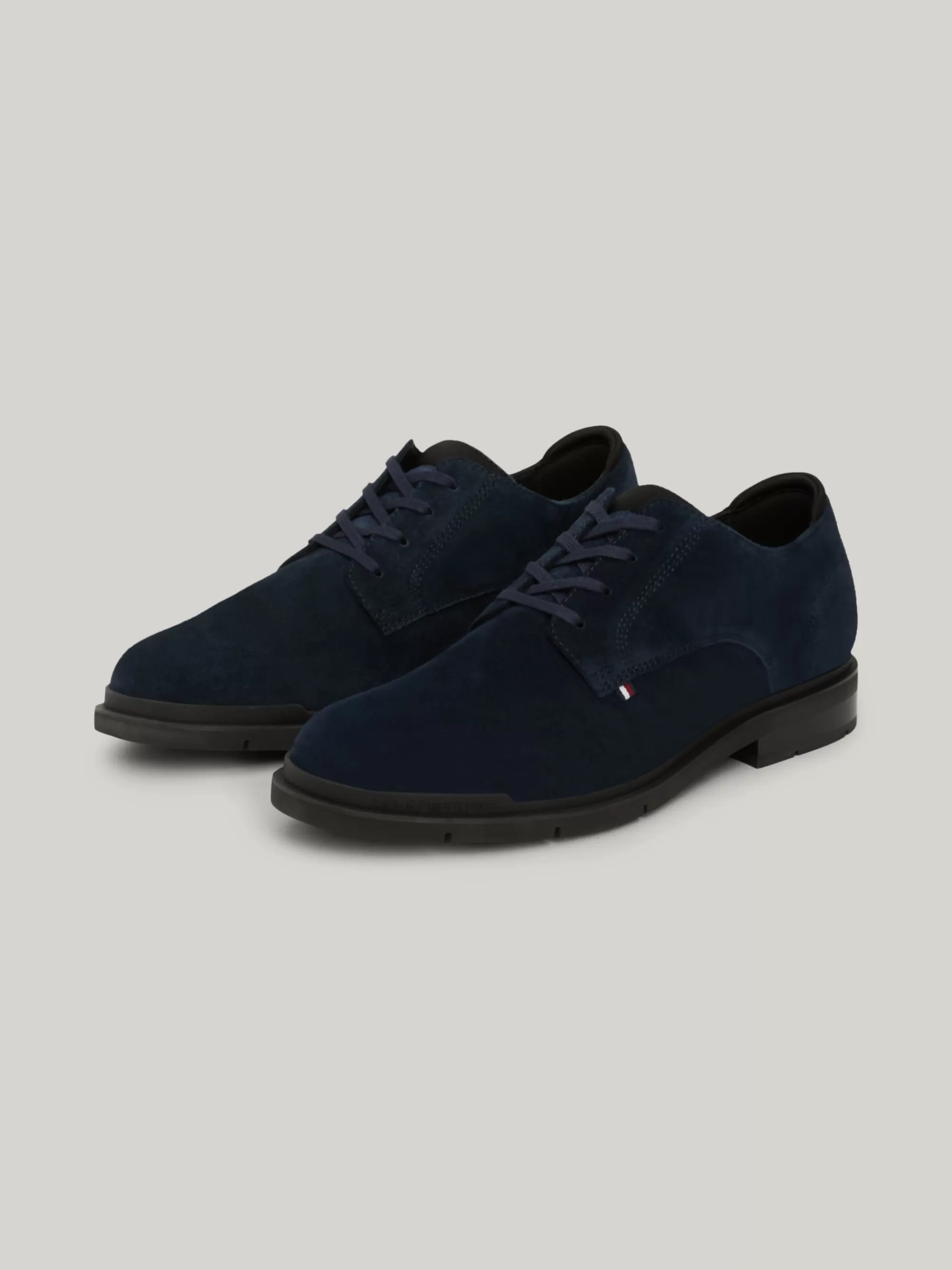 Formele Schoenen*Tommy Hilfiger Flexibele Veterschoen Van Suède DESERT SKY
