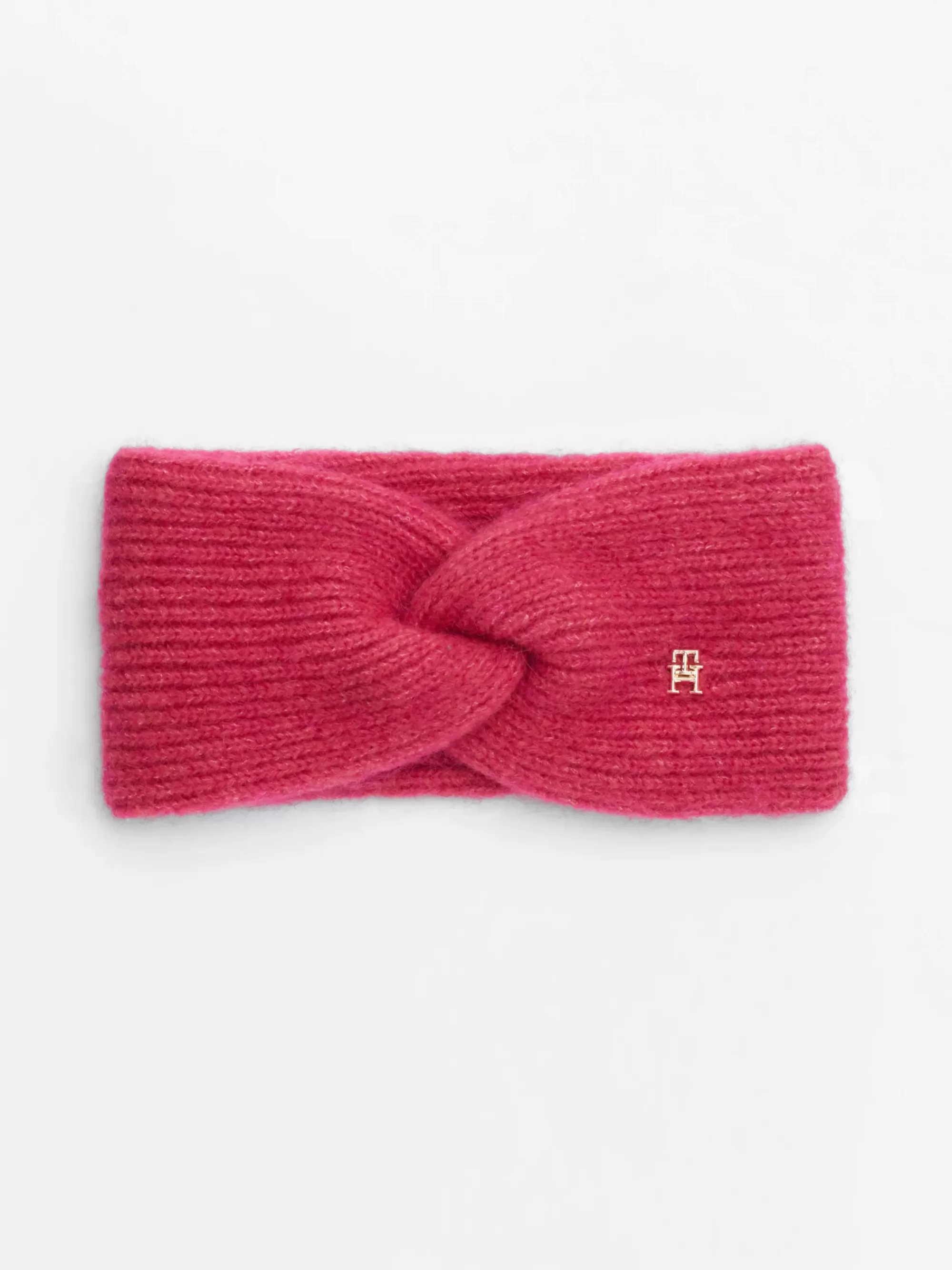 Mutsen & Sjaals*Tommy Hilfiger Gebreide Hoofdband Met Twist HERITAGE PINK