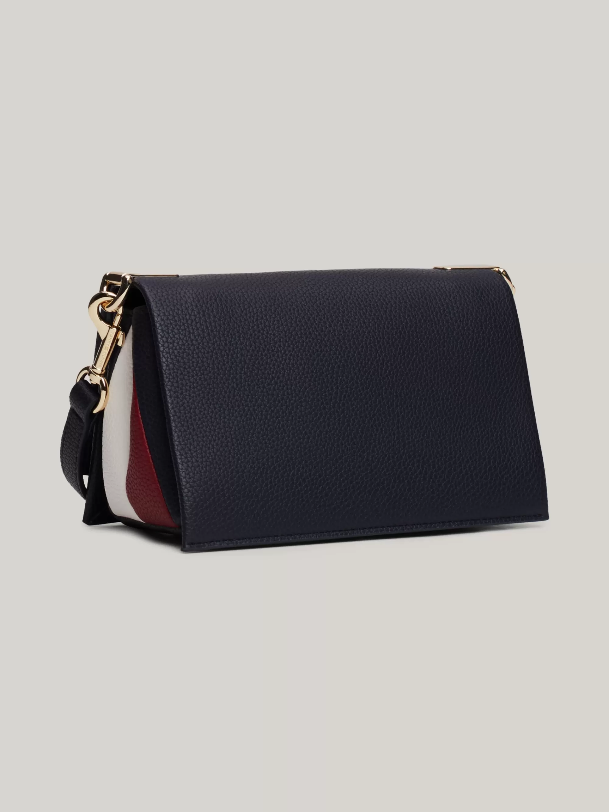 Crossbodytassen*Tommy Hilfiger Gegranuleerde Crossbodytas Met TH-monogram SPACE BLUE