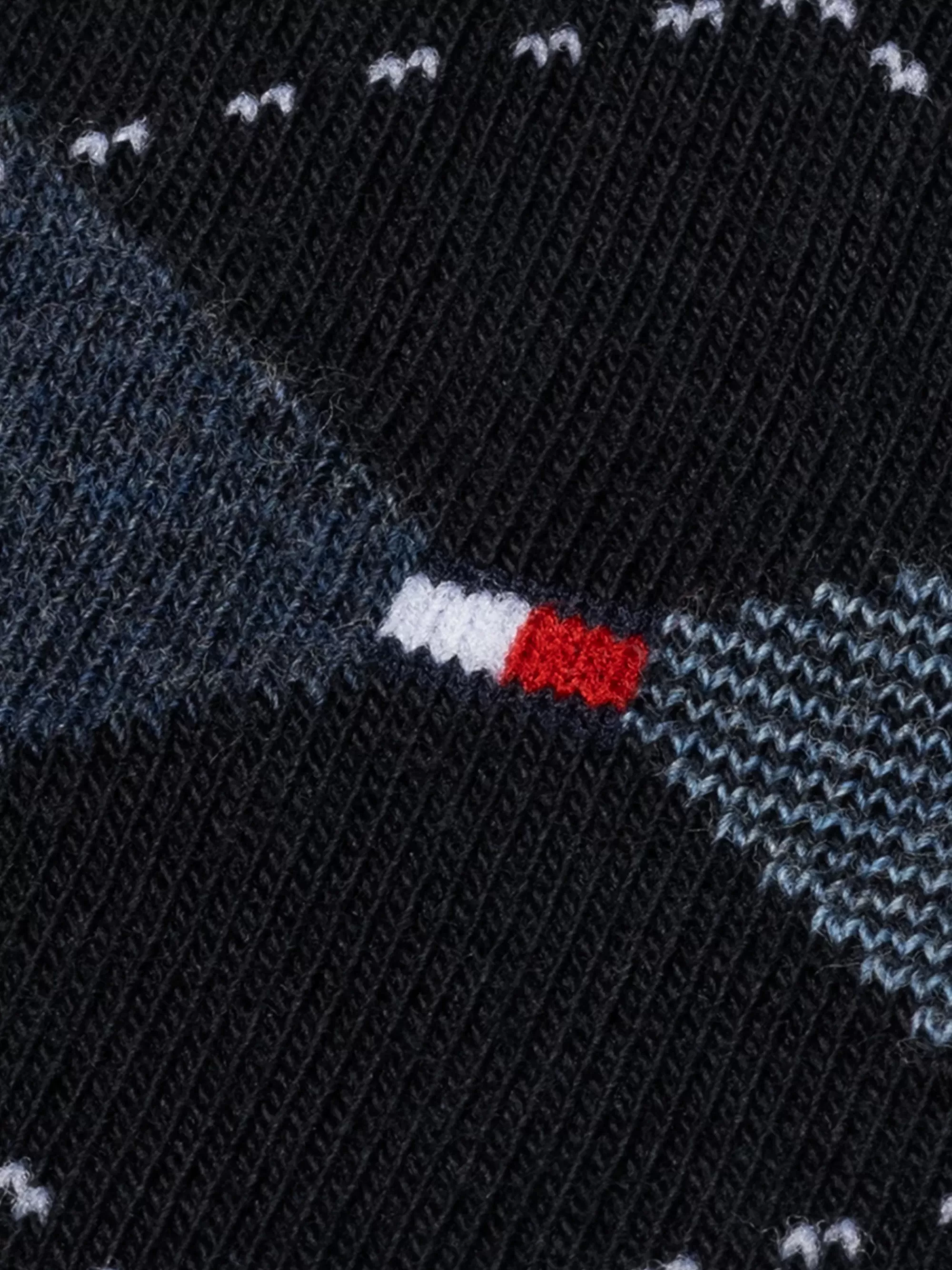 Sokken*Tommy Hilfiger Geruite Sokken DARK NAVY