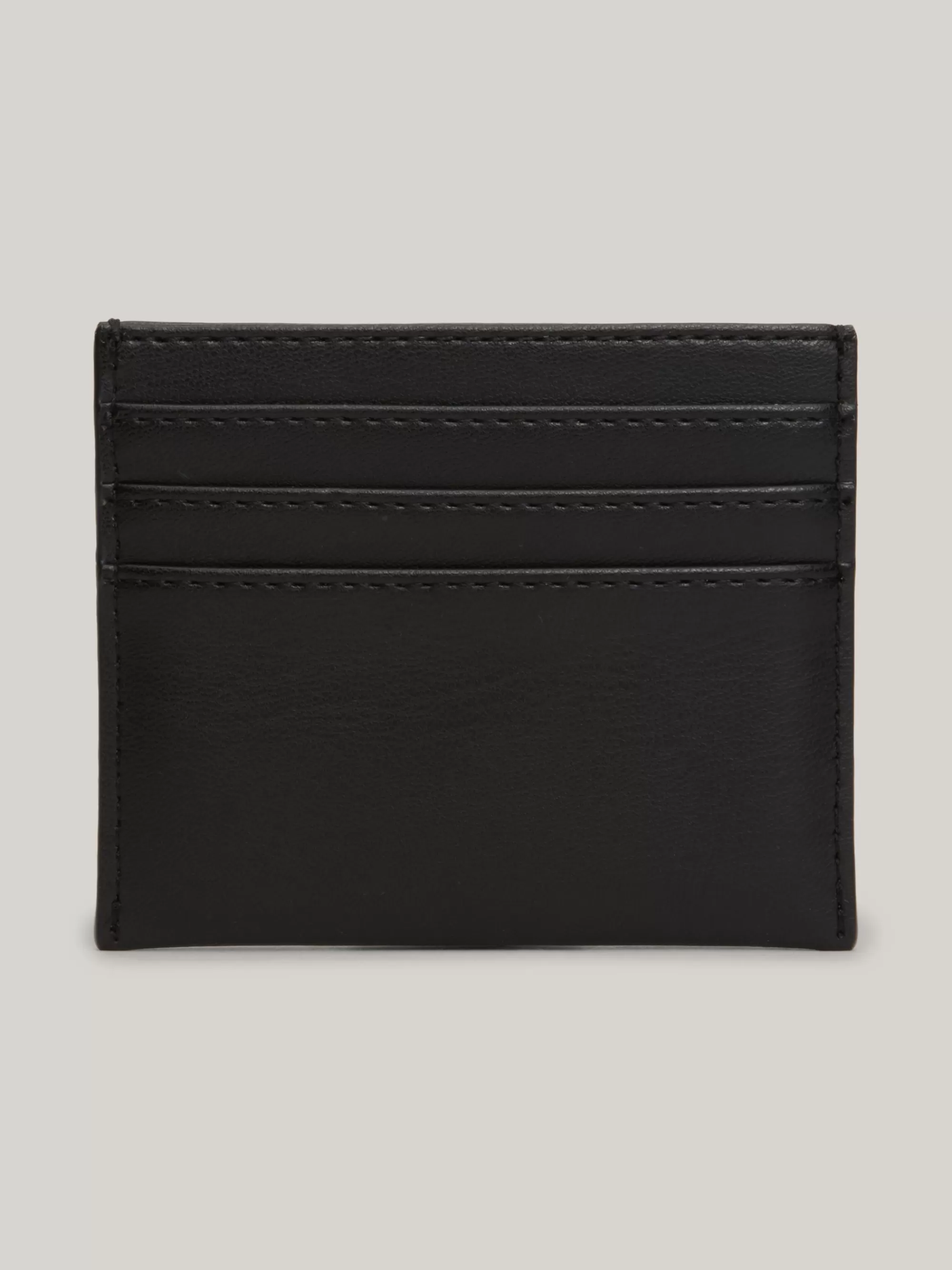 Portemonnees & Sleutelhangers*Tommy Hilfiger Getextureerde Creditcardhouder BLACK