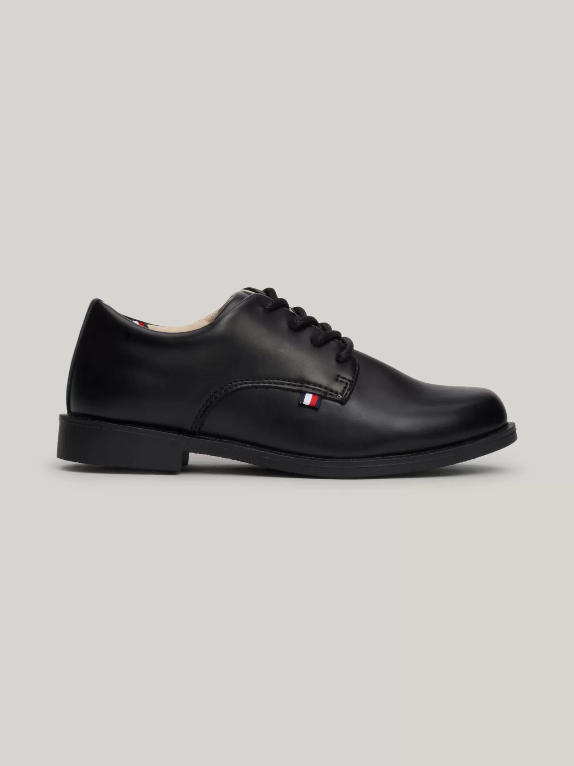 Schoenen & Accessoires*Tommy Hilfiger Gladde Veterschoen BLACK
