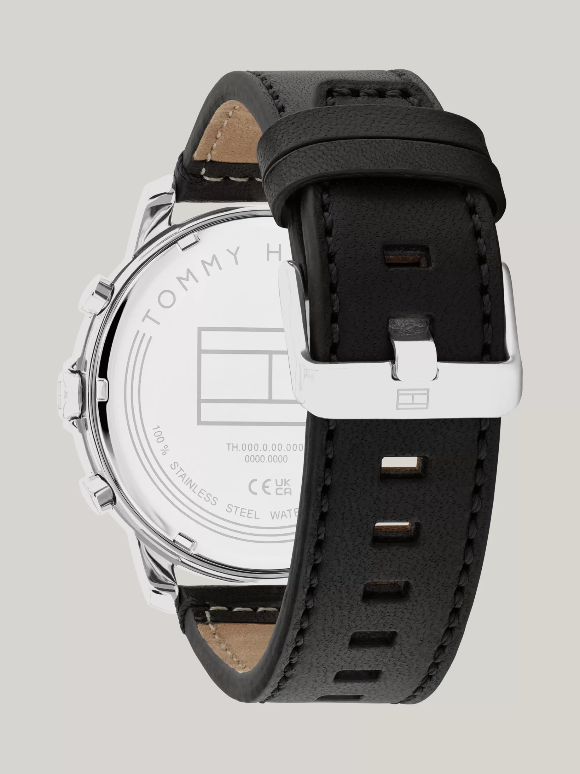 Horloges*Tommy Hilfiger Groen Roestvrijstalen Horloge SILVER