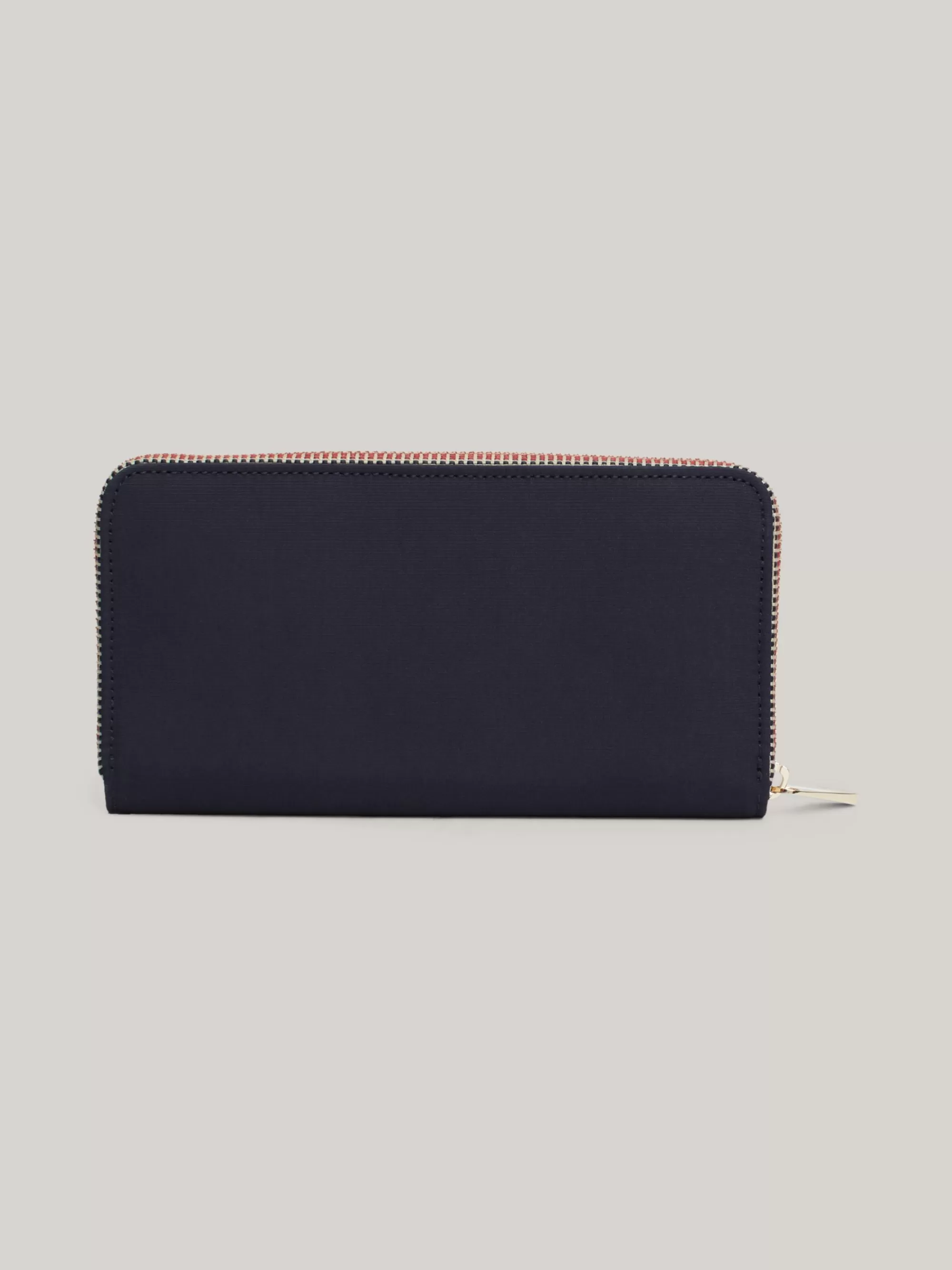 Portemonnees & Sleutelhangers*Tommy Hilfiger Grote Zip-around Portemonnee Met TH-monogram SPACE BLUE