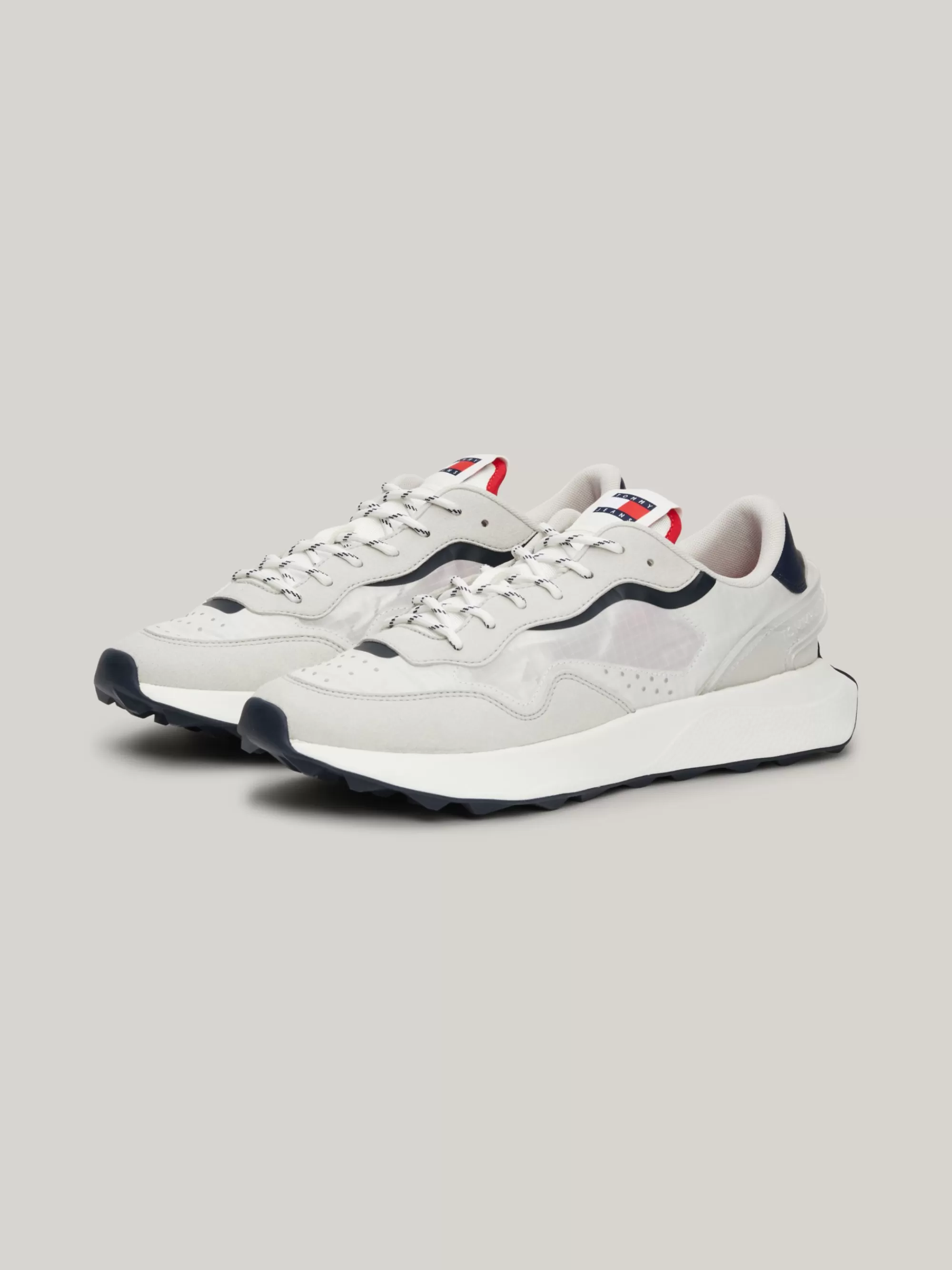 Sneakers*Tommy Hilfiger Hardloopsneaker Met Chunky Profielzool RWB