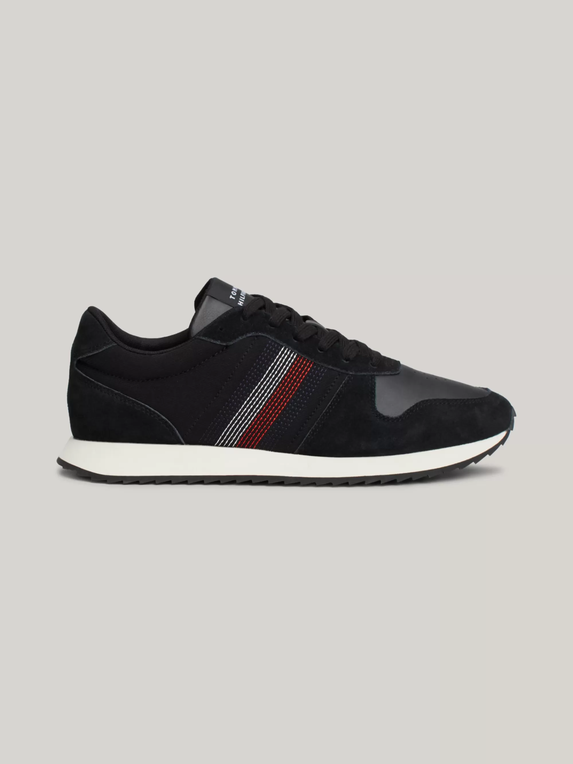Sneakers*Tommy Hilfiger Hardloopsneaker Met Gekartelde Zool BLACK