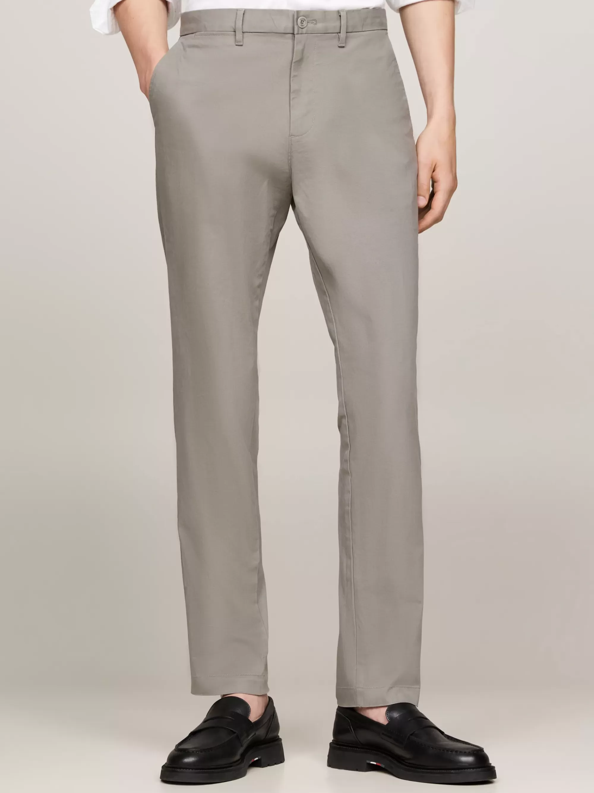 Broeken*Tommy Hilfiger Harlem Tapered Chino HYDROGEN GREY