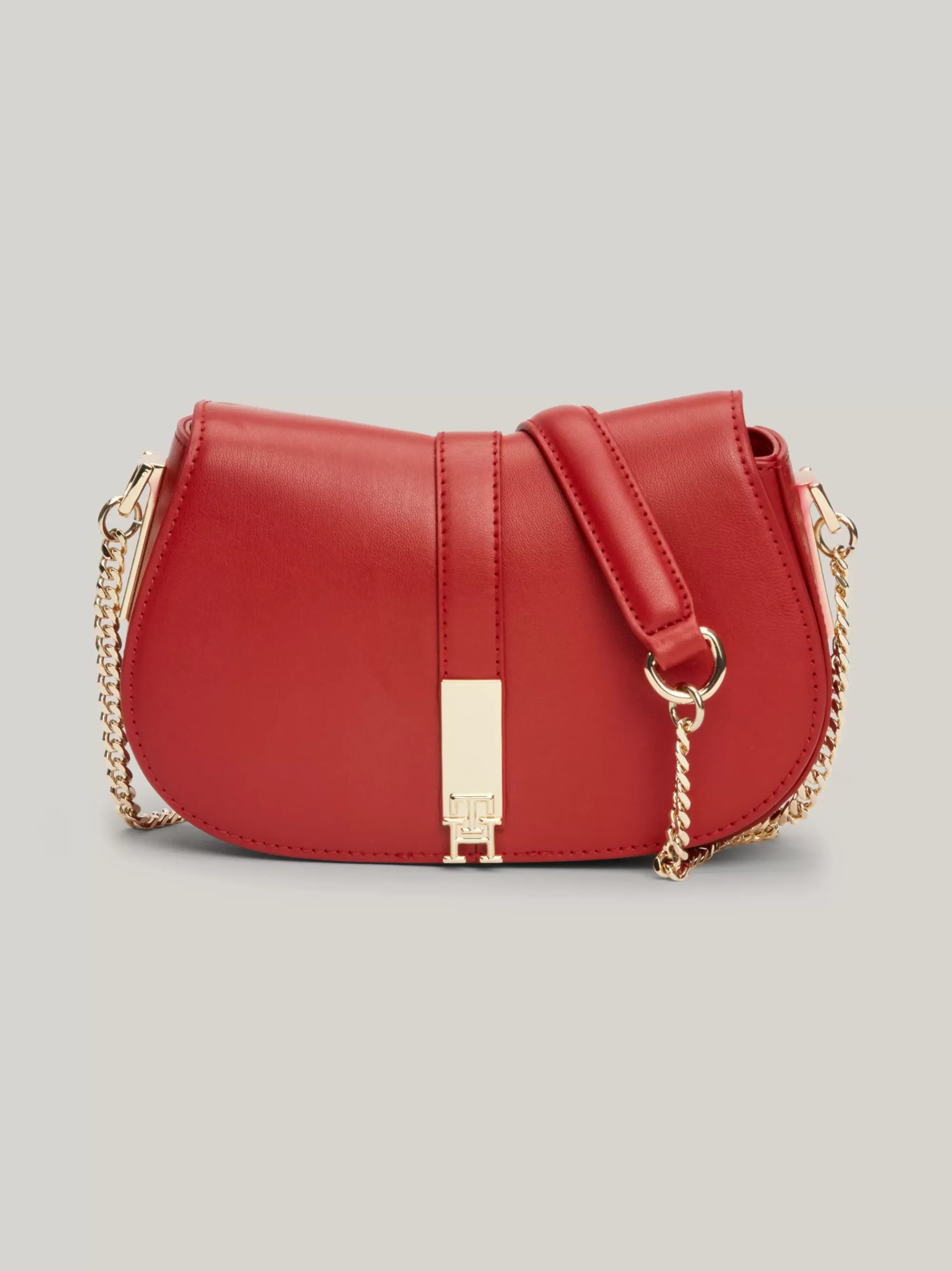 Crossbodytassen*Tommy Hilfiger Heritage Crossbodytas Met Ketting DARK MAGMA