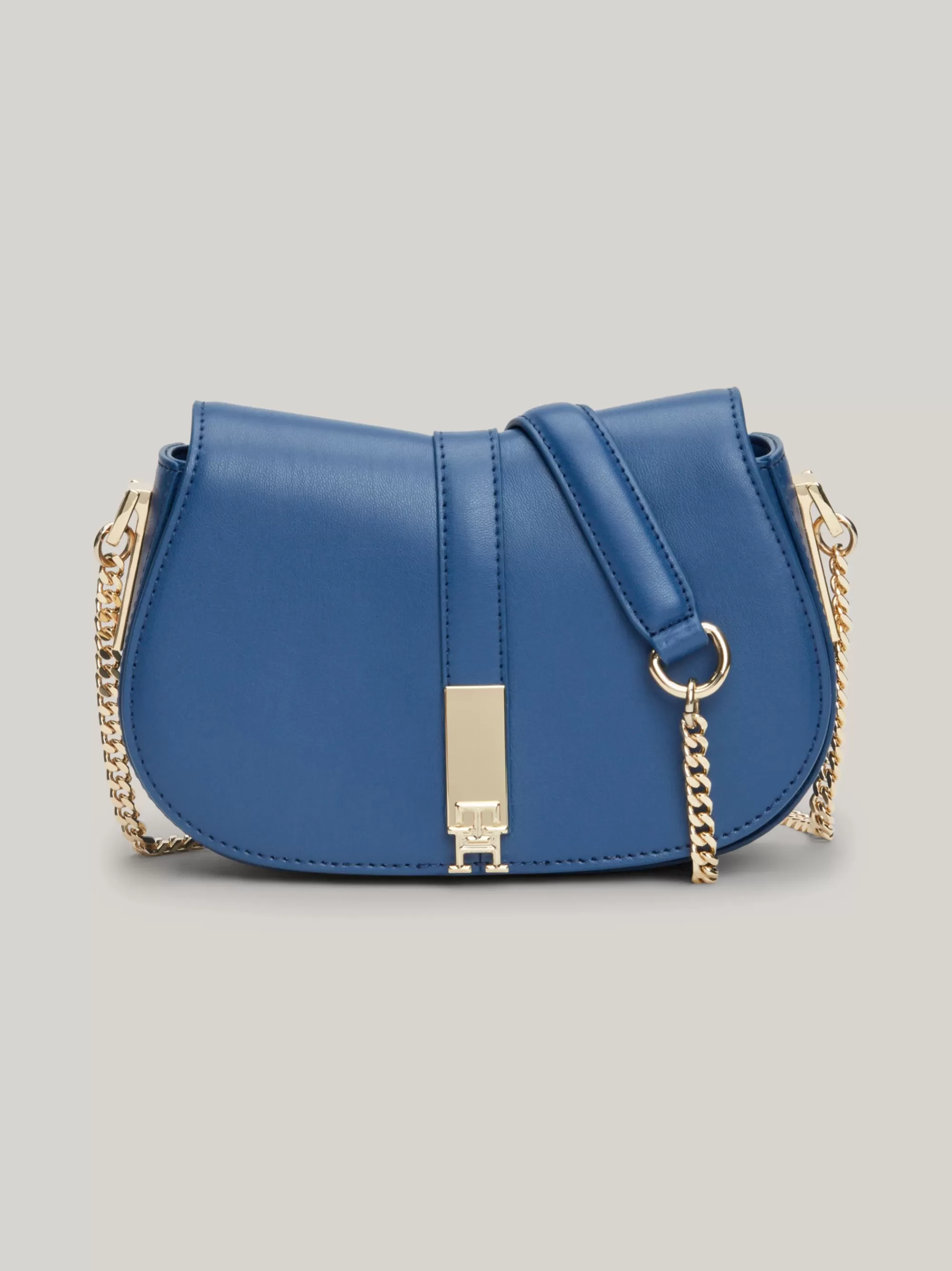 Crossbodytassen*Tommy Hilfiger Heritage Crossbodytas Met Ketting FOSSIL BLUE