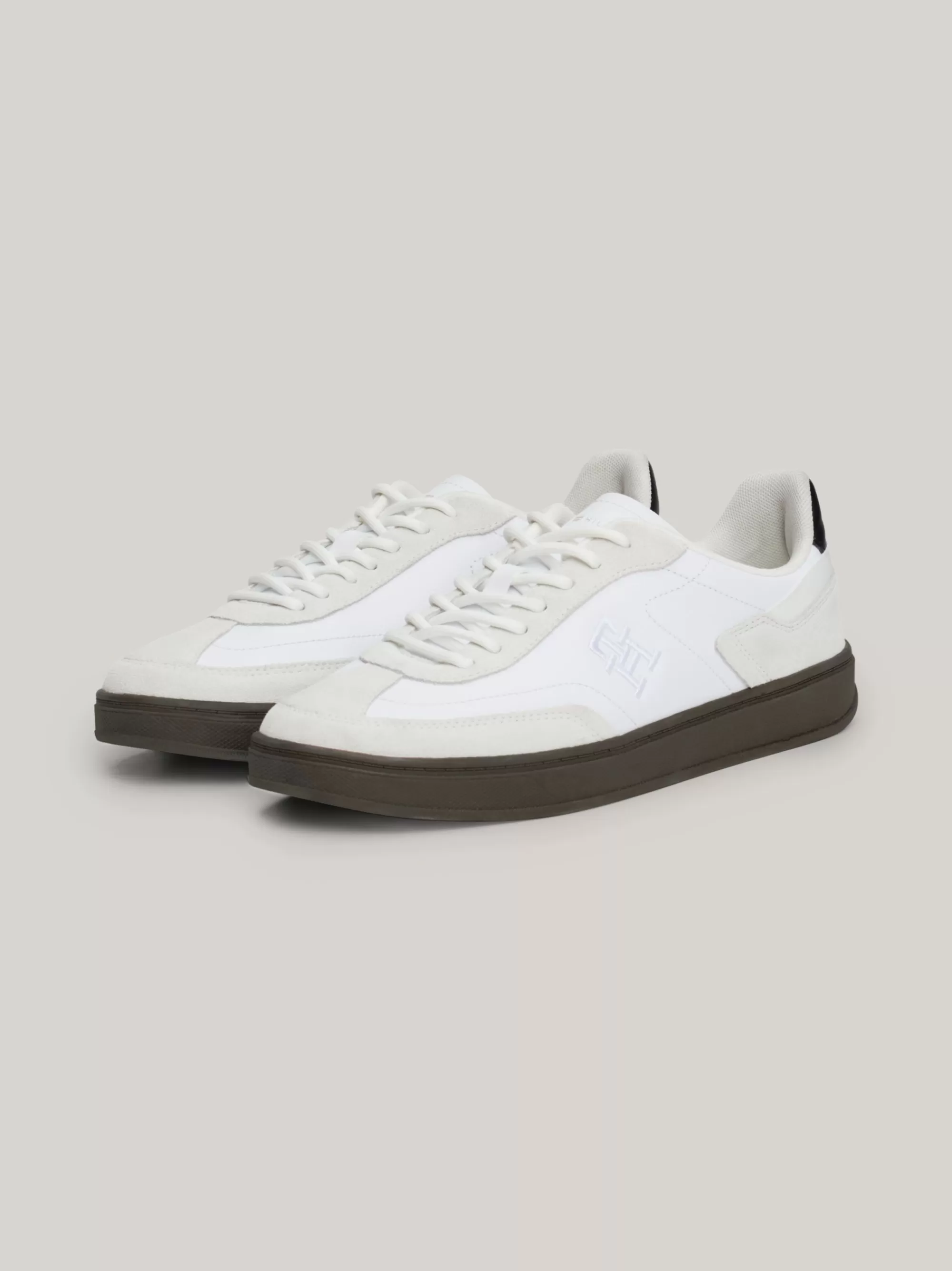 Sneakers*Tommy Hilfiger Heritage Suède Sneaker WHITE