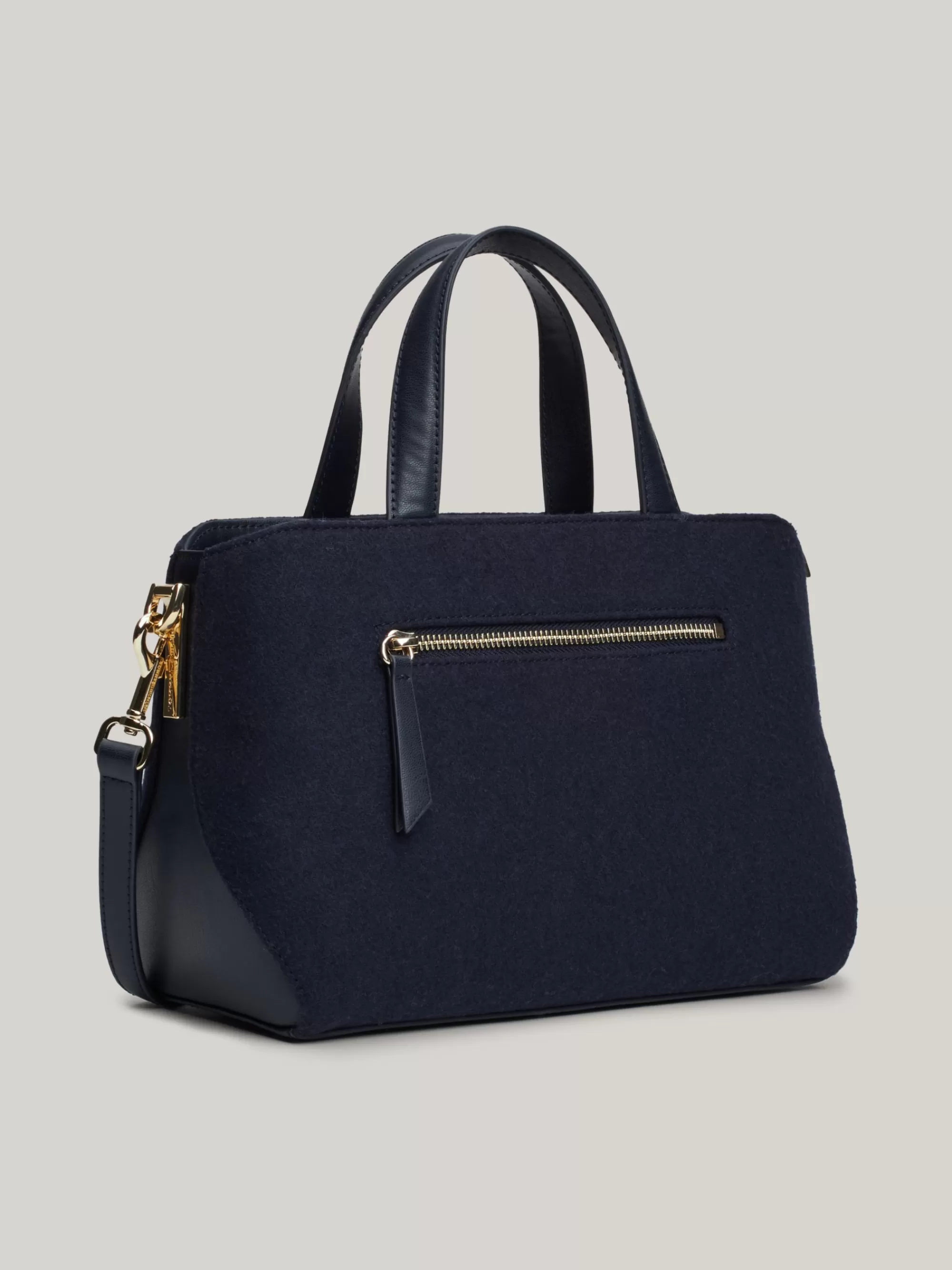 Crossbodytassen*Tommy Hilfiger Heritage Wolmix Handtas SPACE BLUE